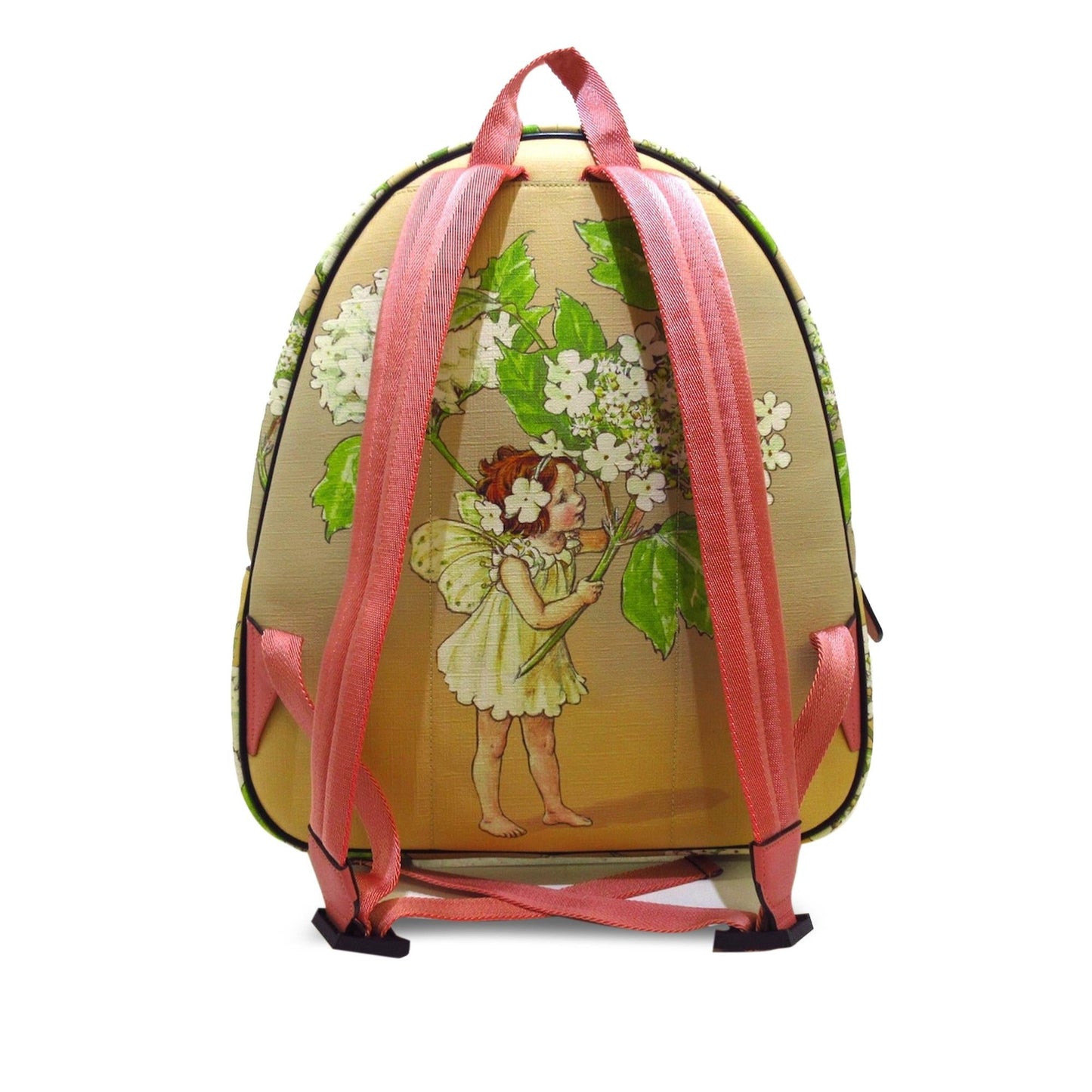 Gucci GG Supreme Children's Fairy Print Canvas Brown Backpack