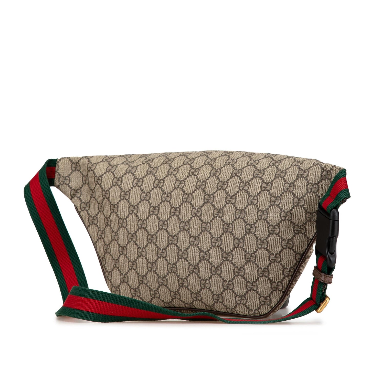 Gucci GG Supreme Courrier Belt SHG-KEojy0 Canvas Brown Accessory
