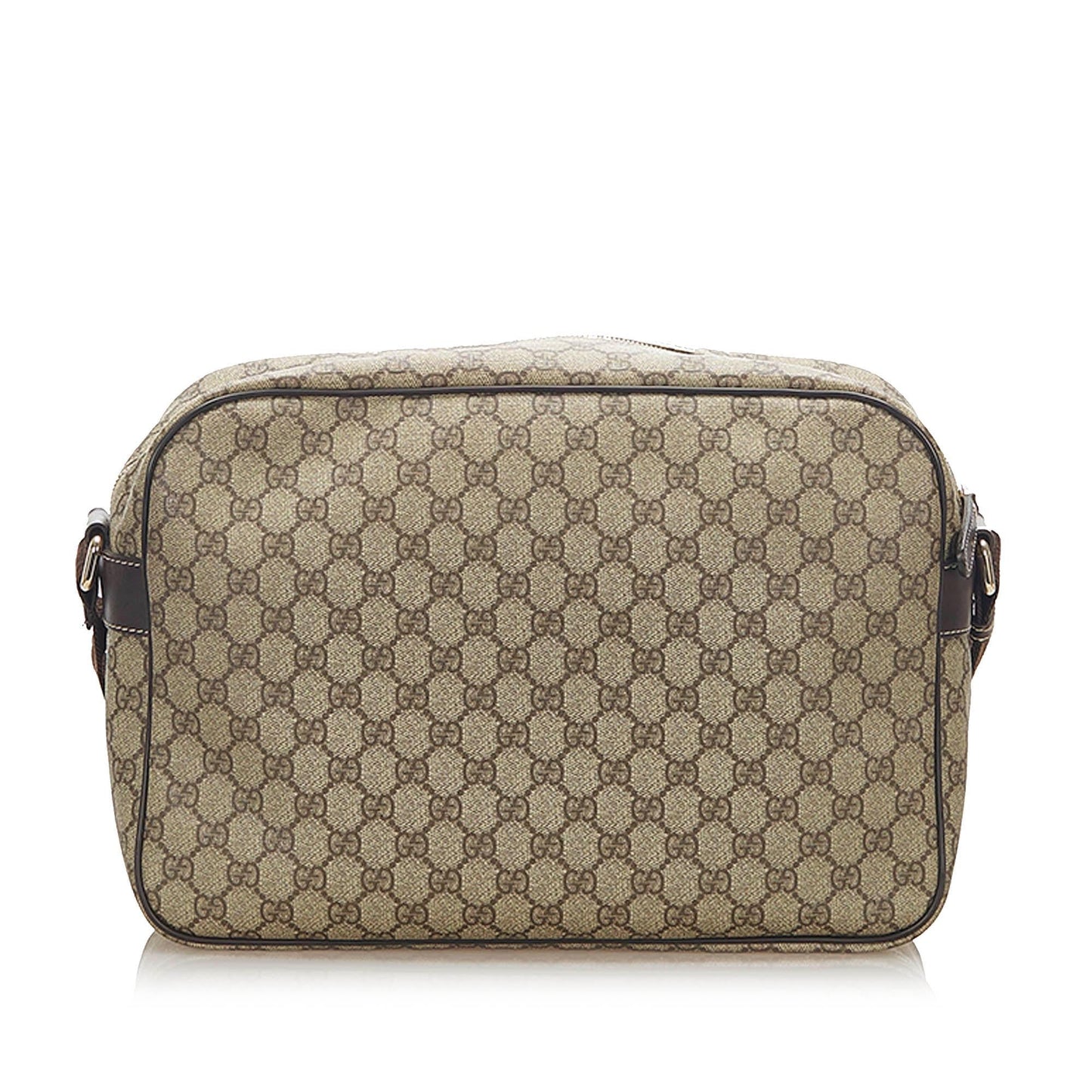 Gucci GG Supreme SHG Canvas Brown Crossbody Bag 5