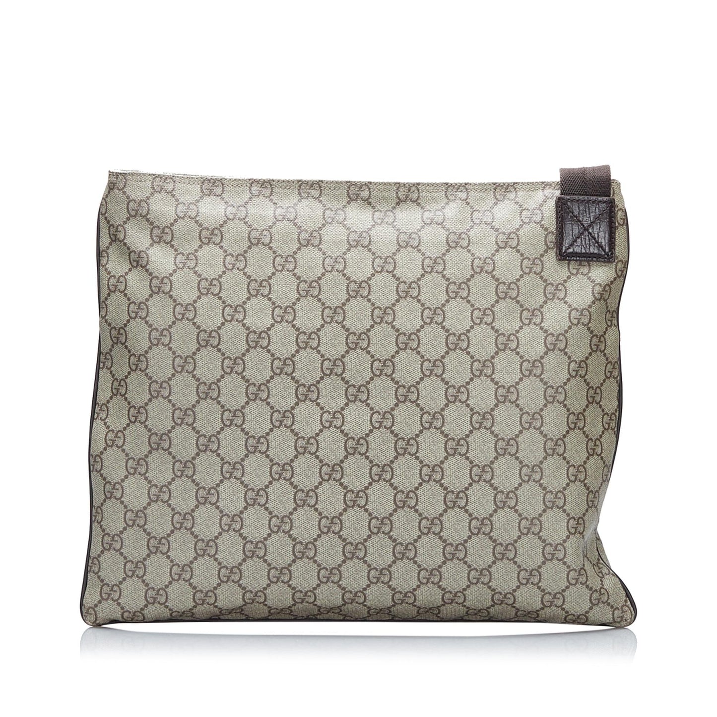 Gucci GG Supreme SHG-hoqwFo Canvas Brown Crossbody Bag