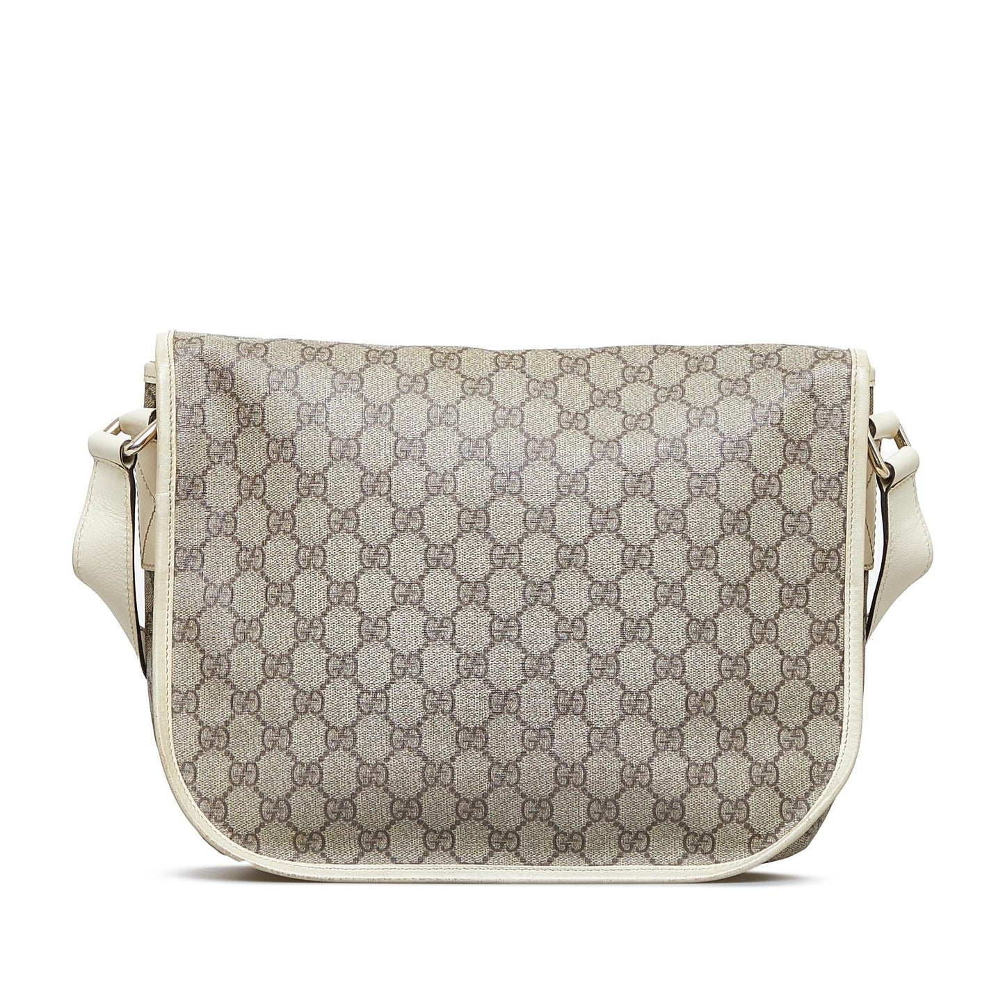 Gucci GG Supreme SHG-5GchCX Canvas Brown Crossbody Bag