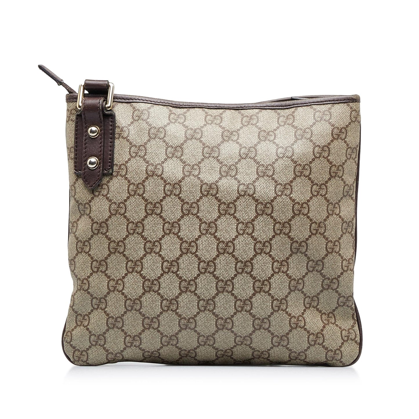 Gucci GG Supreme SHG-iFtrNf Canvas Brown Crossbody Bag