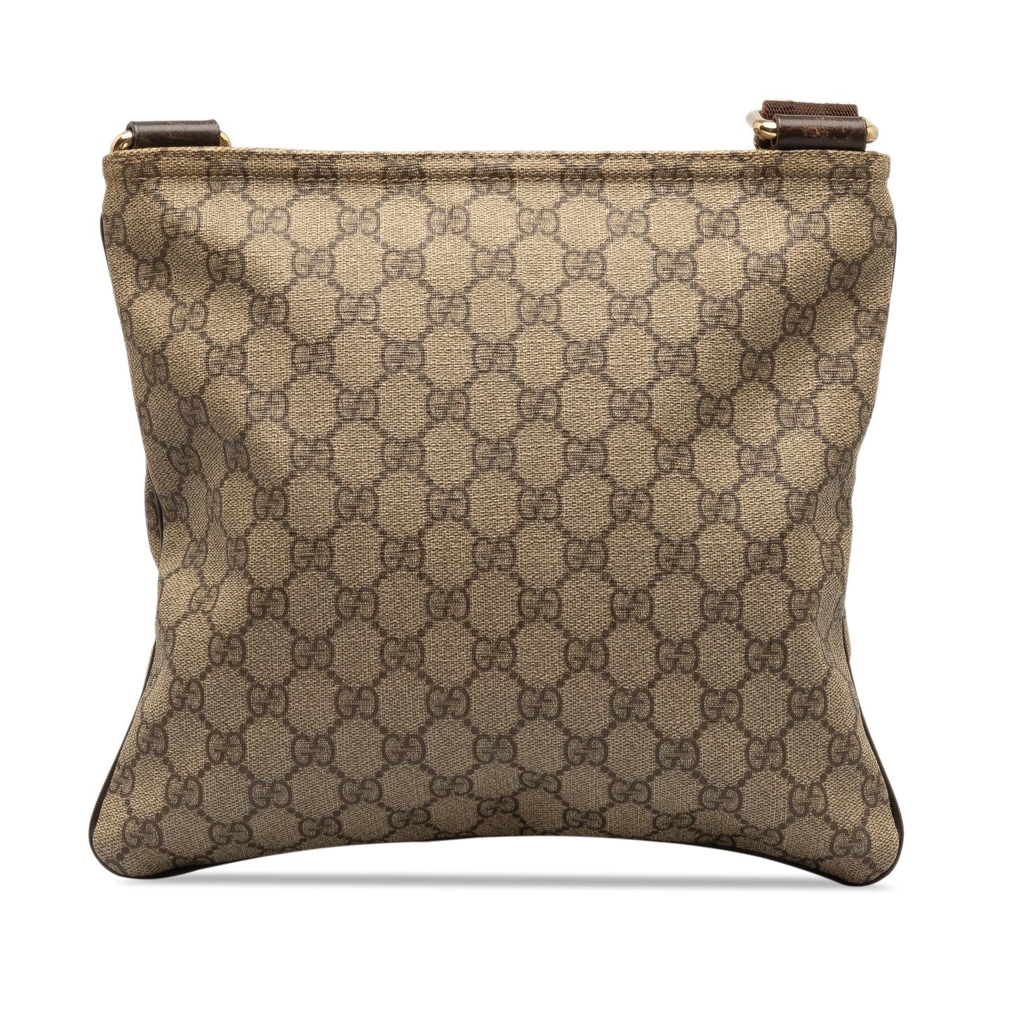 Gucci GG Supreme SHG-kb0kJX Canvas Calf Brown Crossbody Bag