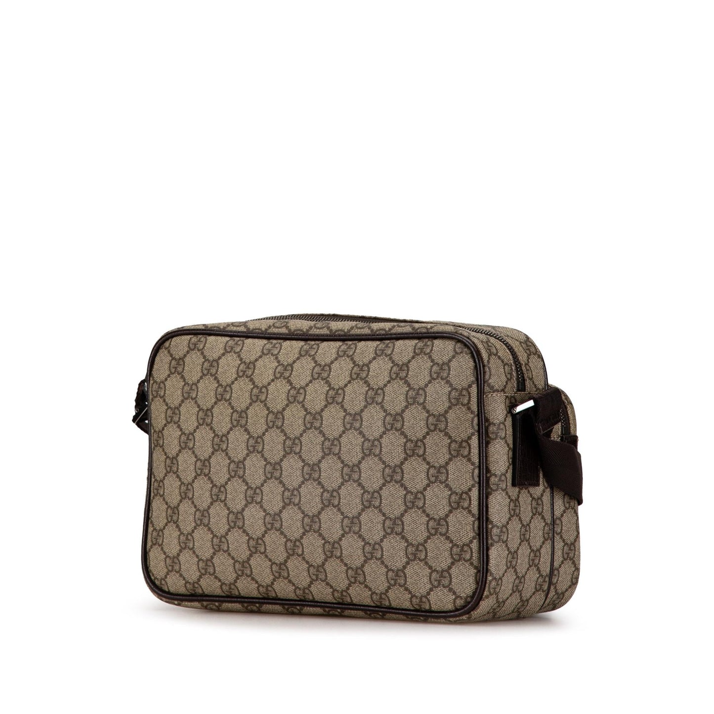 Gucci GG Supreme SHG-WzCVPV Canvas Calf Brown Crossbody Bag