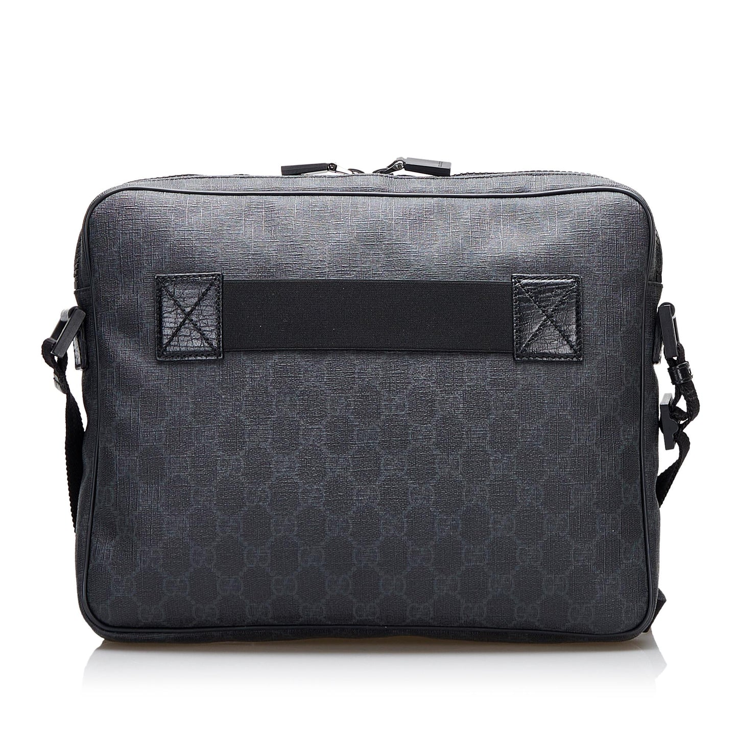 Gucci GG Supreme SHG-pTirmC Canvas Calf Black Crossbody Bag