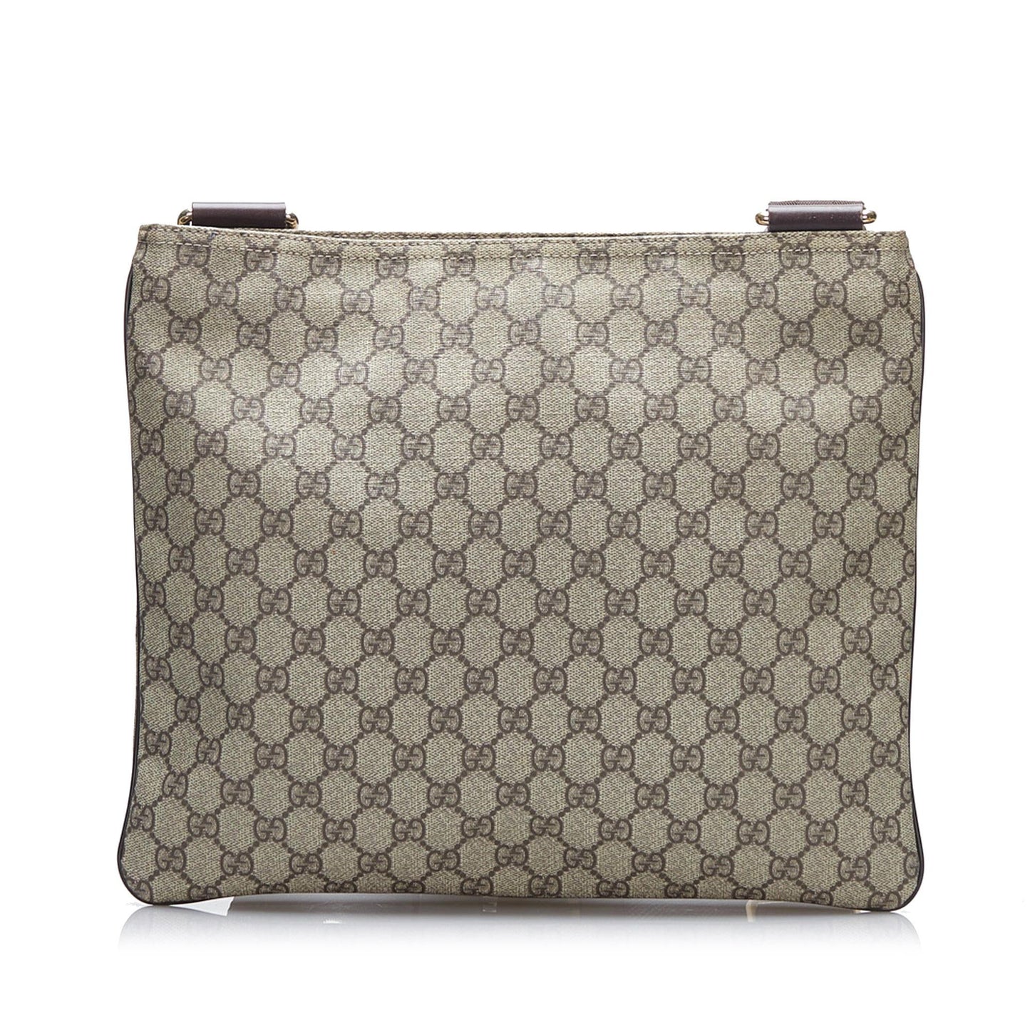 Gucci GG Supreme SHG-3Qq8gv Canvas Brown Crossbody Bag