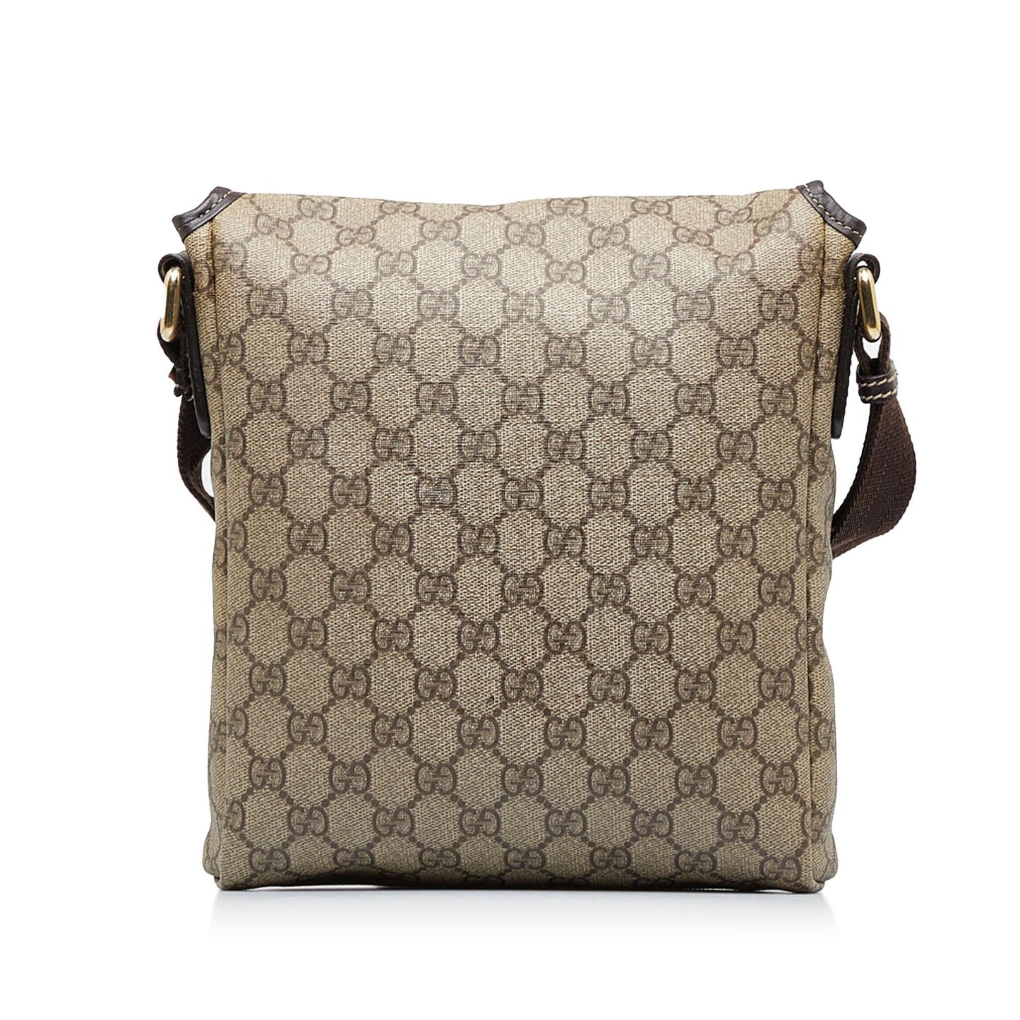 Gucci GG Supreme SHG-PJux71 Canvas Brown Crossbody Bag