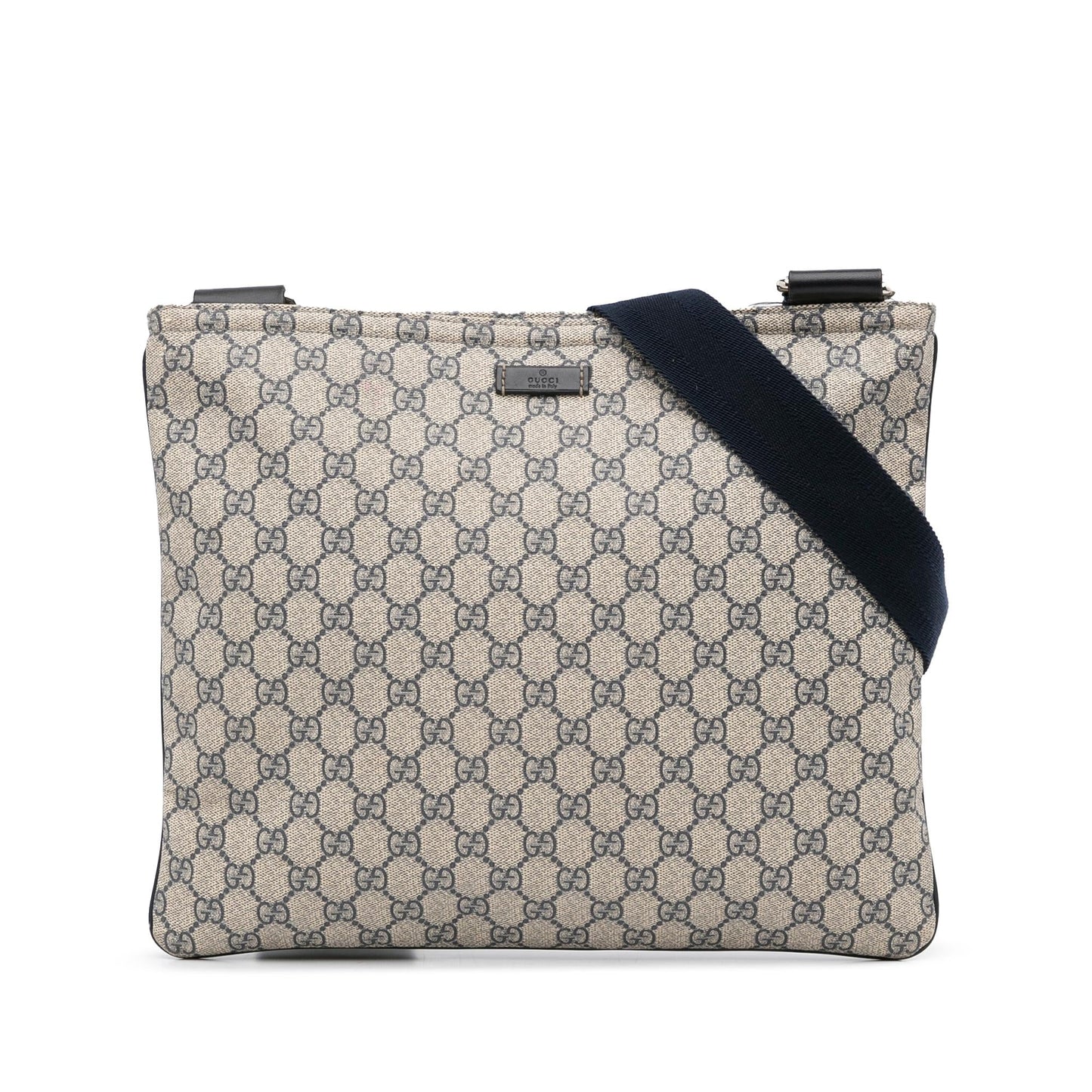 Gucci GG Supreme SHG-kMgXtW Canvas Calf Brown Crossbody Bag