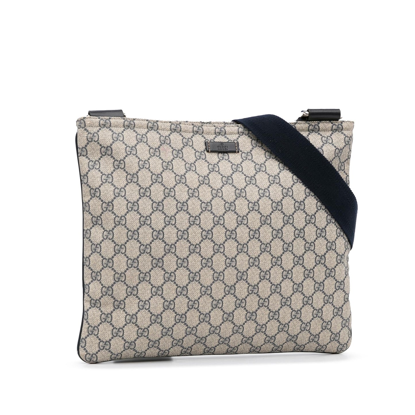 Gucci GG Supreme SHG-kMgXtW Canvas Calf Brown Crossbody Bag