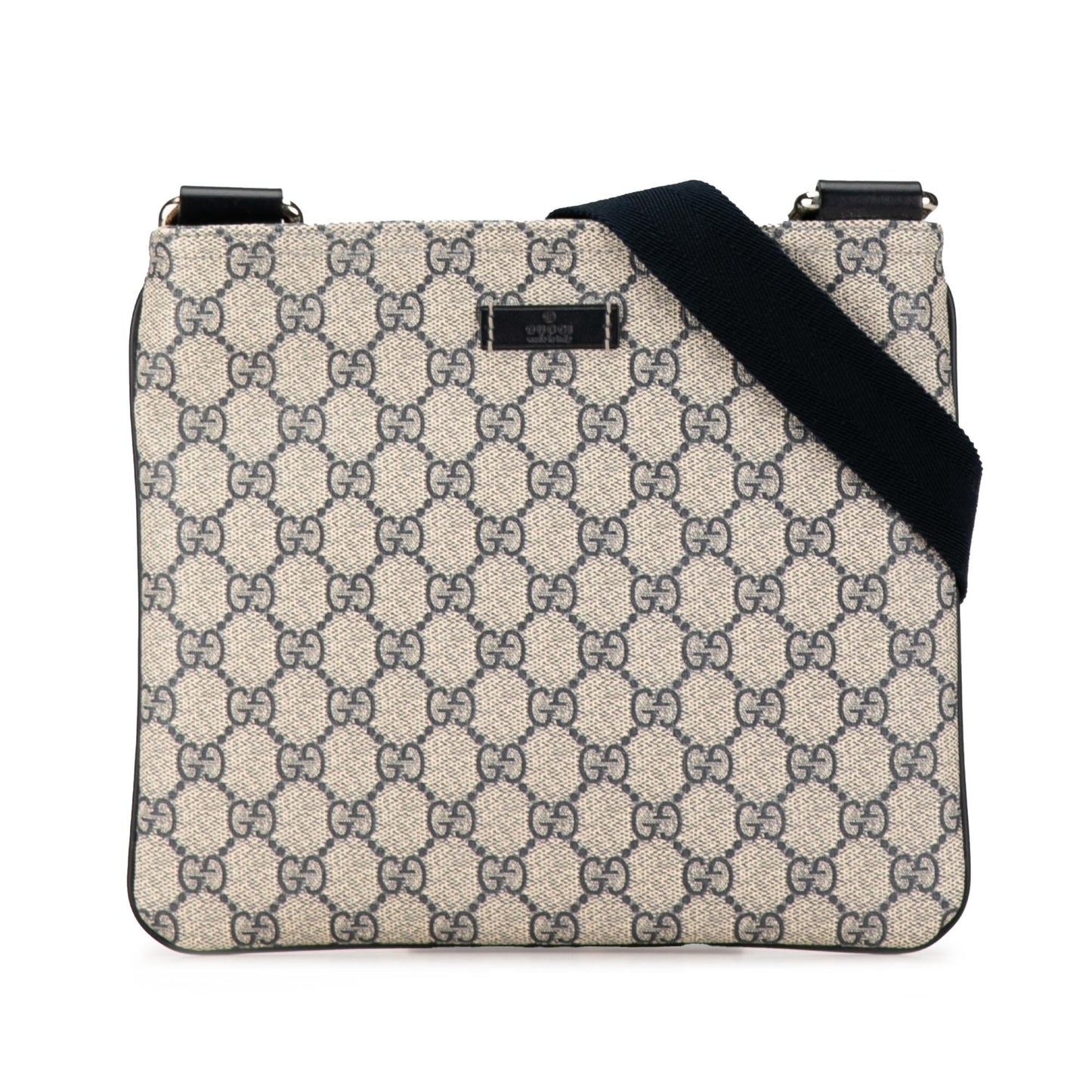 Gucci GG Supreme SHG-qMQoC0 Canvas Brown Crossbody Bag