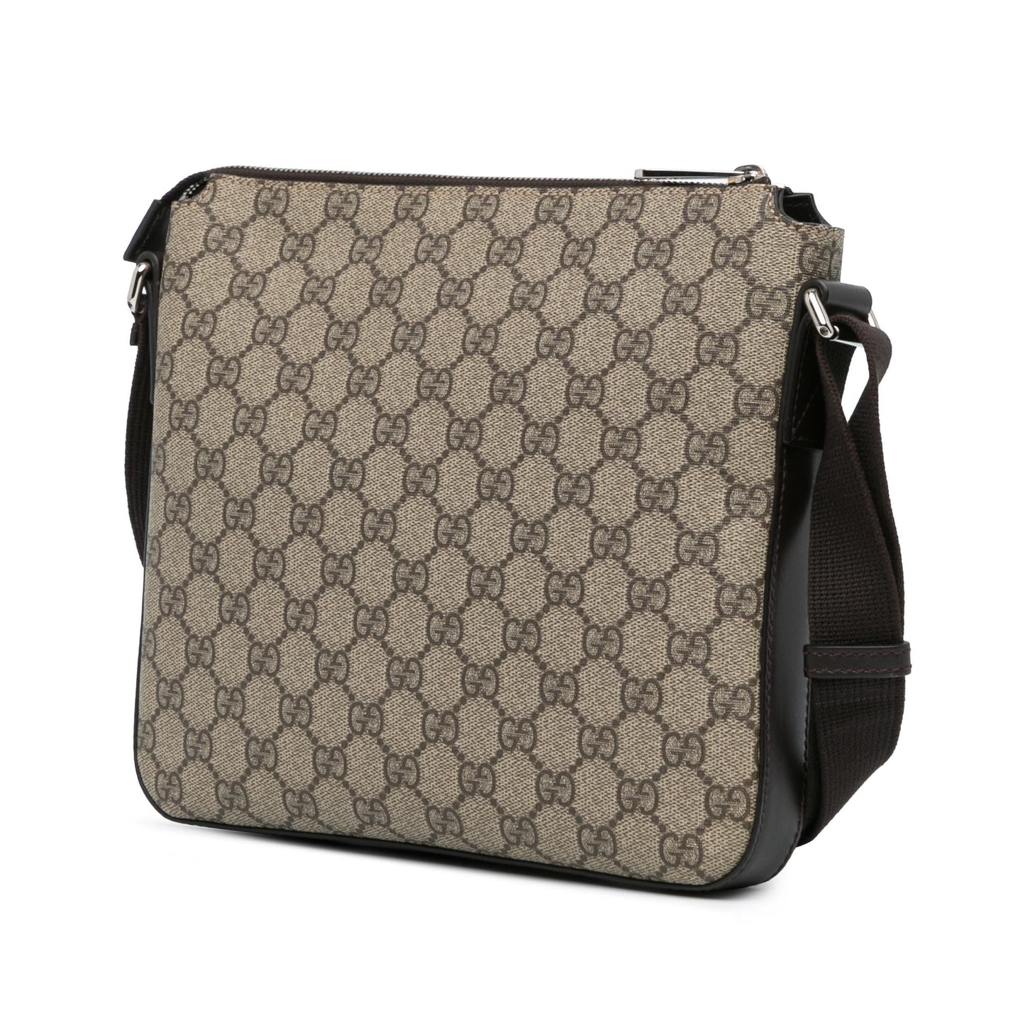 Gucci GG Supreme SHG-jeYLHS Canvas Calf Brown Crossbody Bag