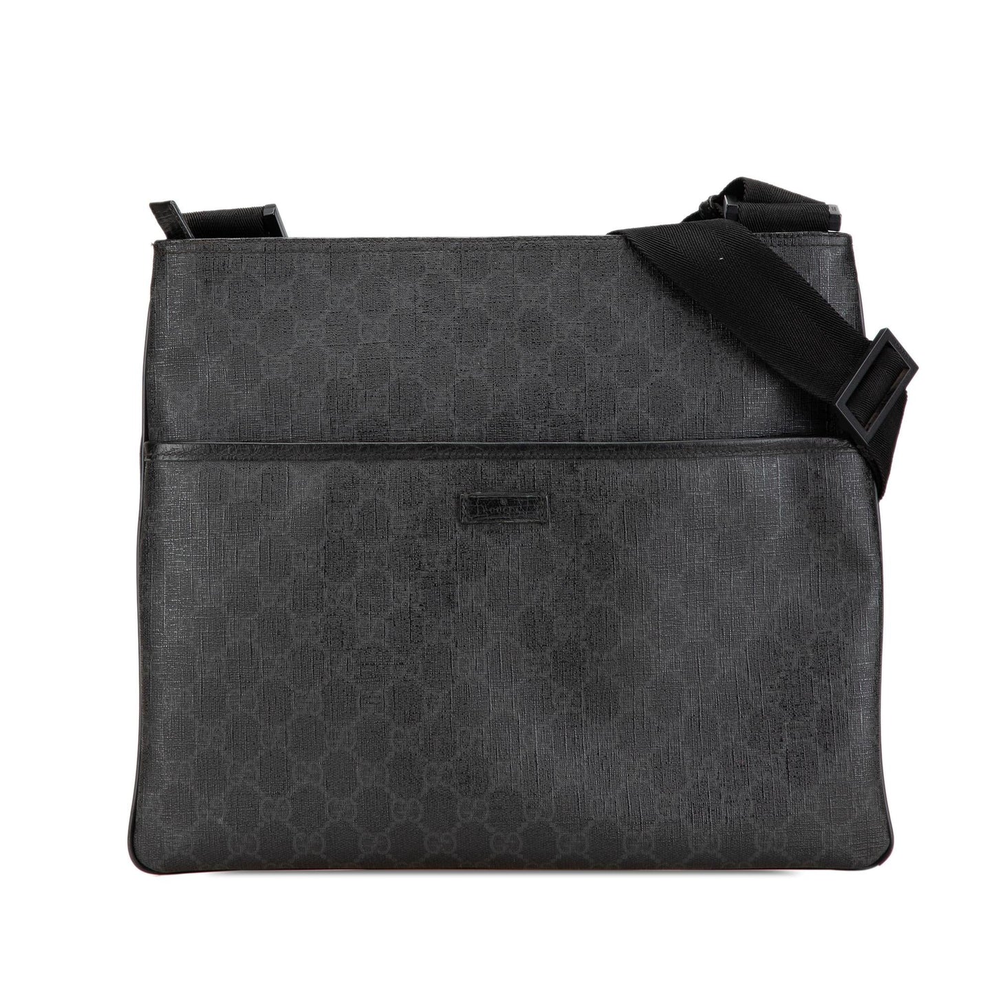 Gucci GG Supreme SHG-zgYyxp Canvas Black Crossbody Bag
