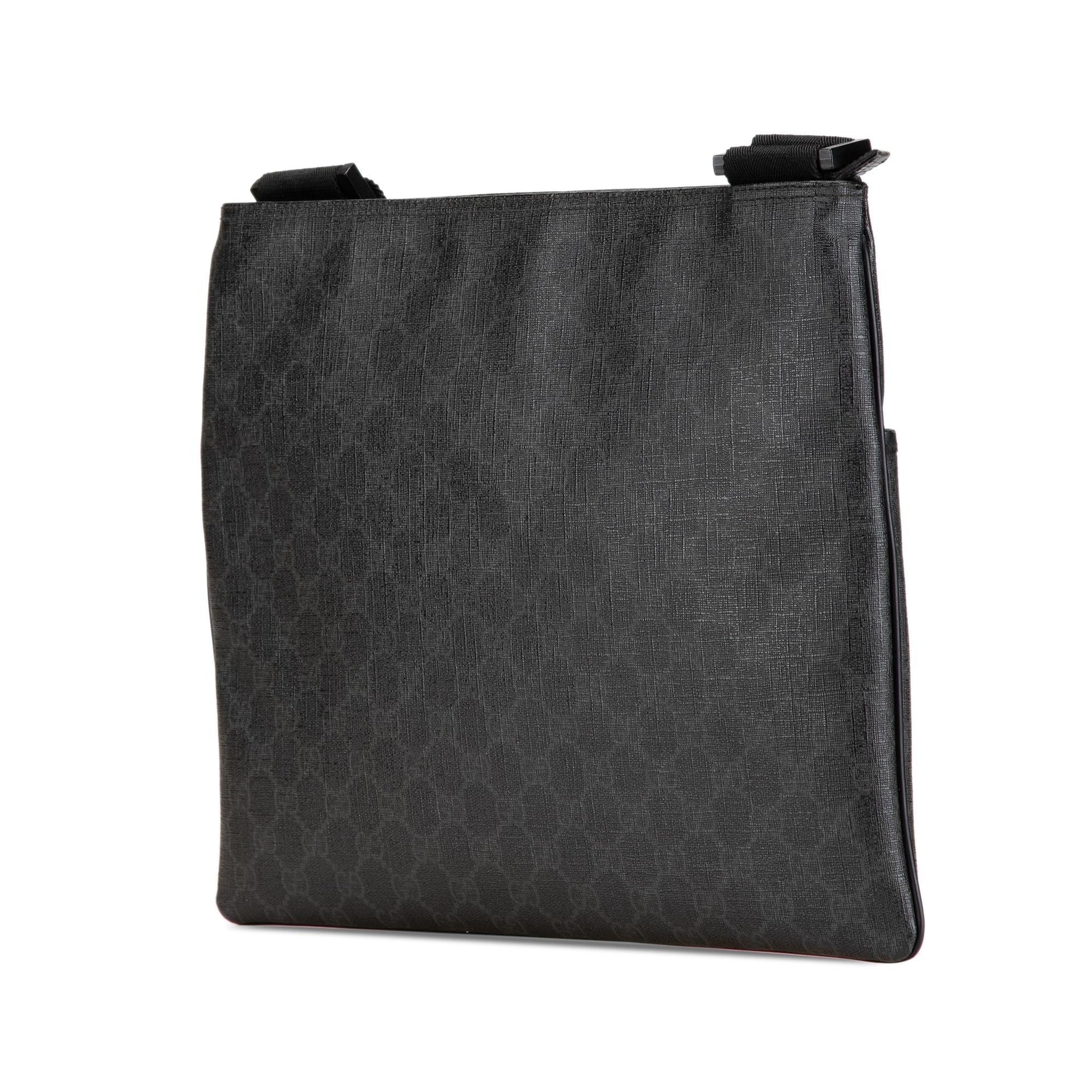 Gucci GG Supreme SHG-zgYyxp Canvas Black Crossbody Bag