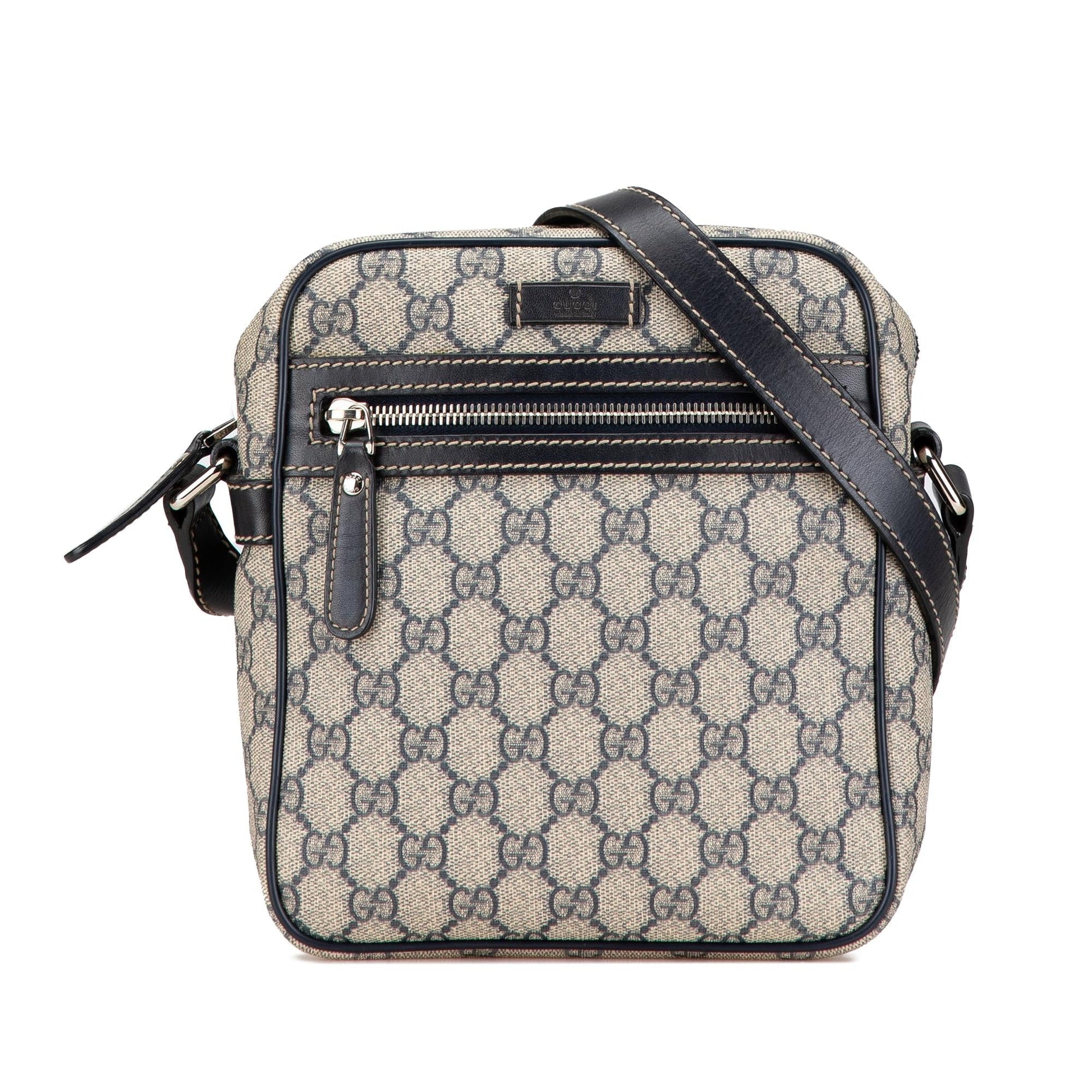 Gucci GG Supreme Canvas Brown Crossbody Bag Crossbody 4