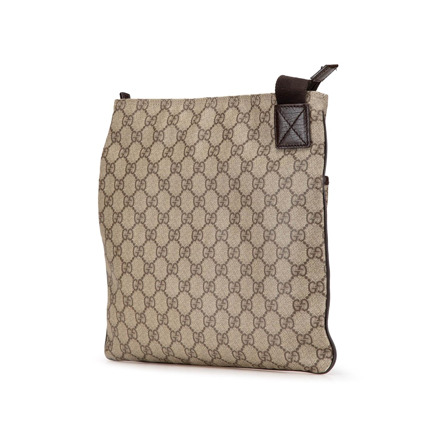 Gucci GG Supreme Canvas Calf Brown Crossbody Bag Crossbody 8