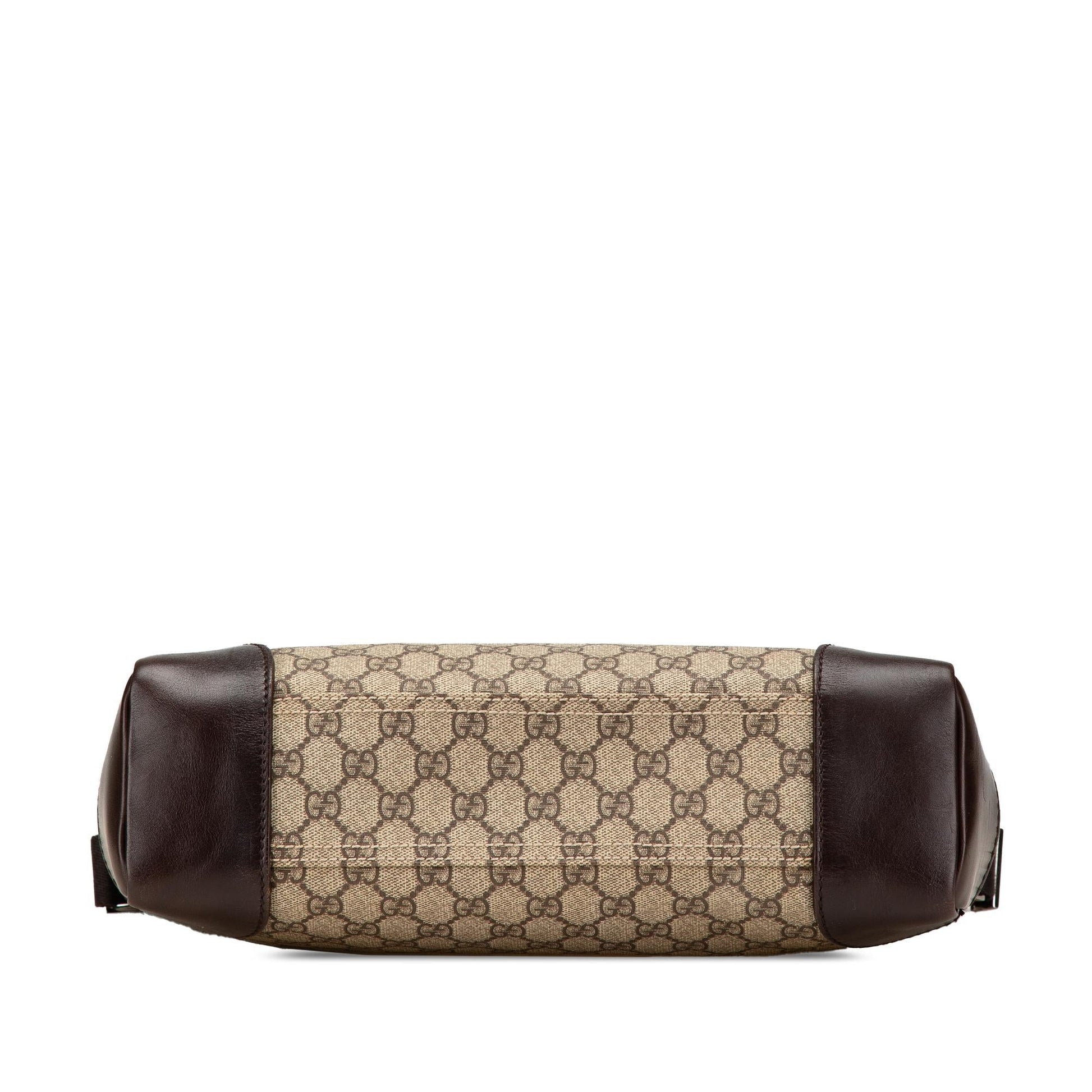 Gucci GG Supreme Canvas Brown Crossbody Bag Crossbody 16