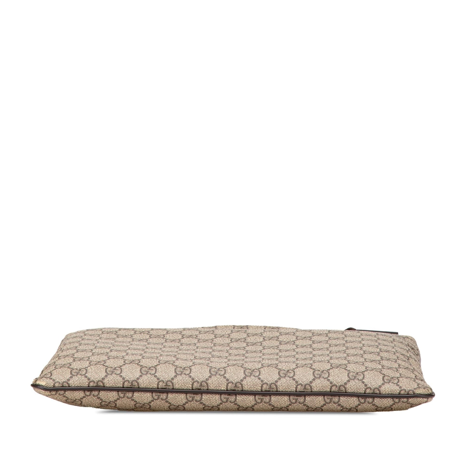 Gucci GG Supreme Canvas Brown Crossbody Bag Crossbody 21