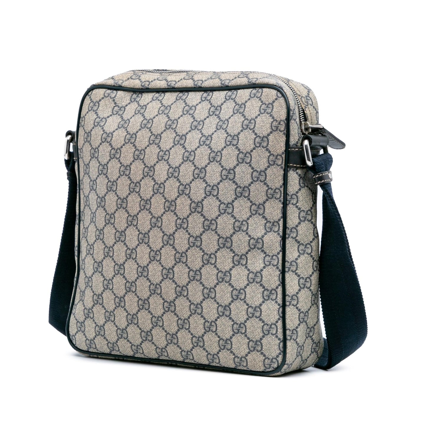 Gucci GG Supreme Canvas Brown Crossbody Bag Crossbody 22