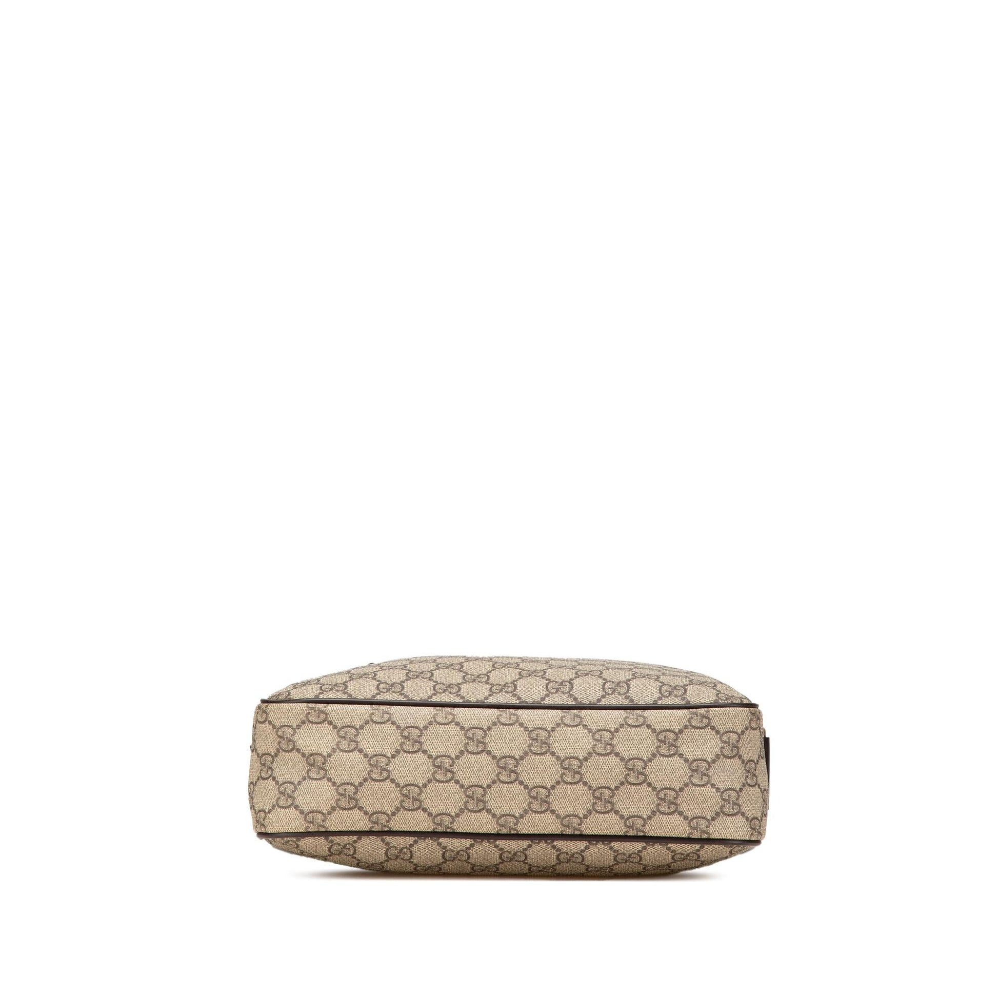 Gucci GG Supreme Canvas Brown Crossbody Bag Crossbody 23