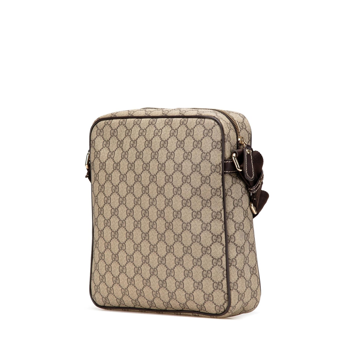 Gucci GG Supreme Canvas Brown Crossbody Bag Crossbody 23