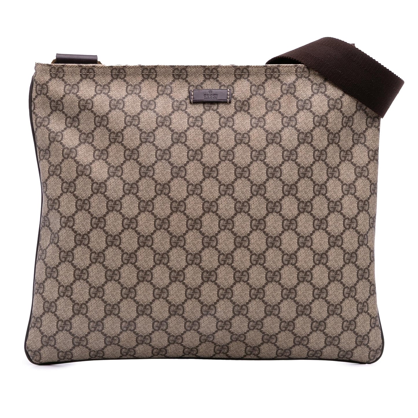Gucci GG Supreme Canvas Brown Crossbody Bag Crossbody 32