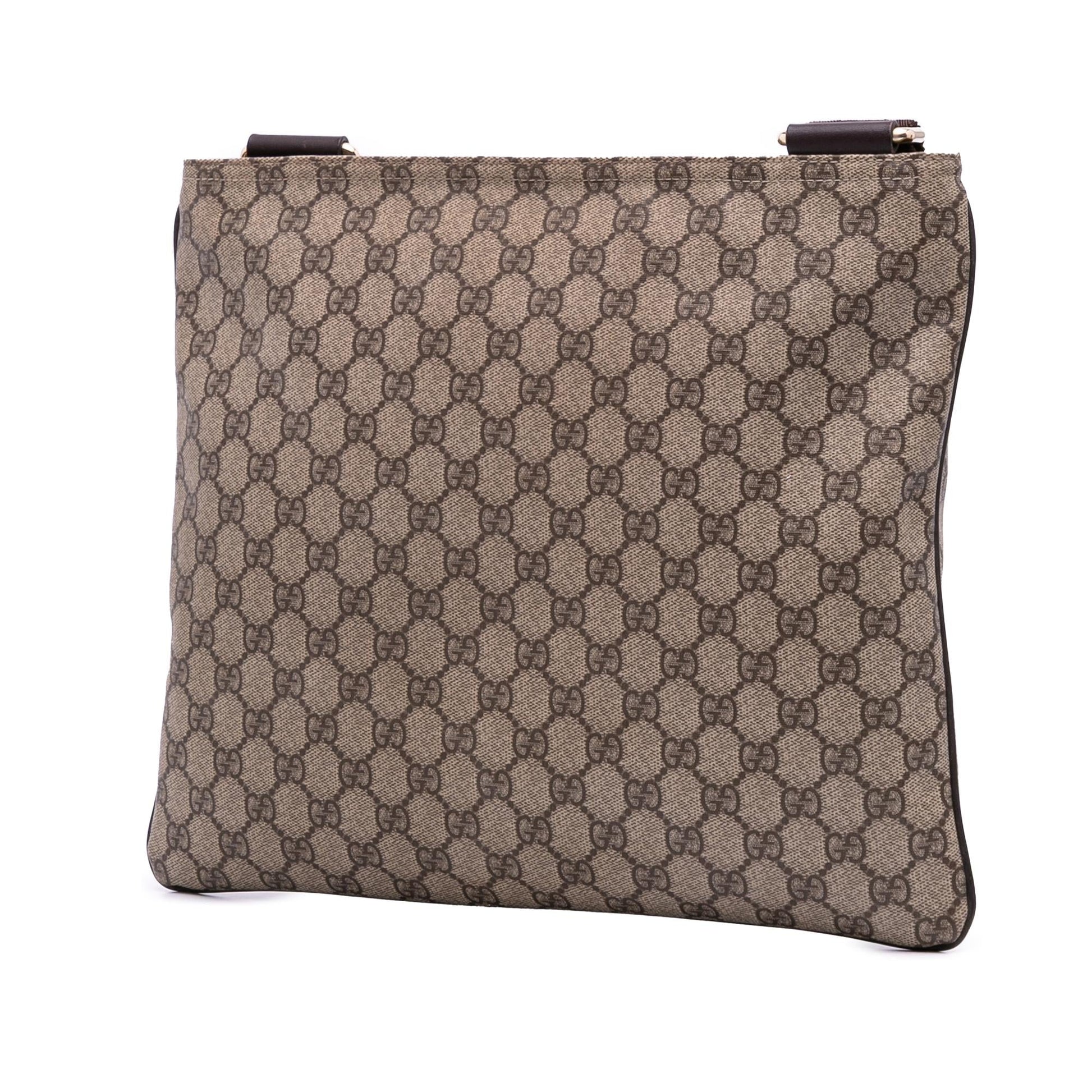 Gucci GG Supreme Canvas Brown Crossbody Bag Crossbody 32