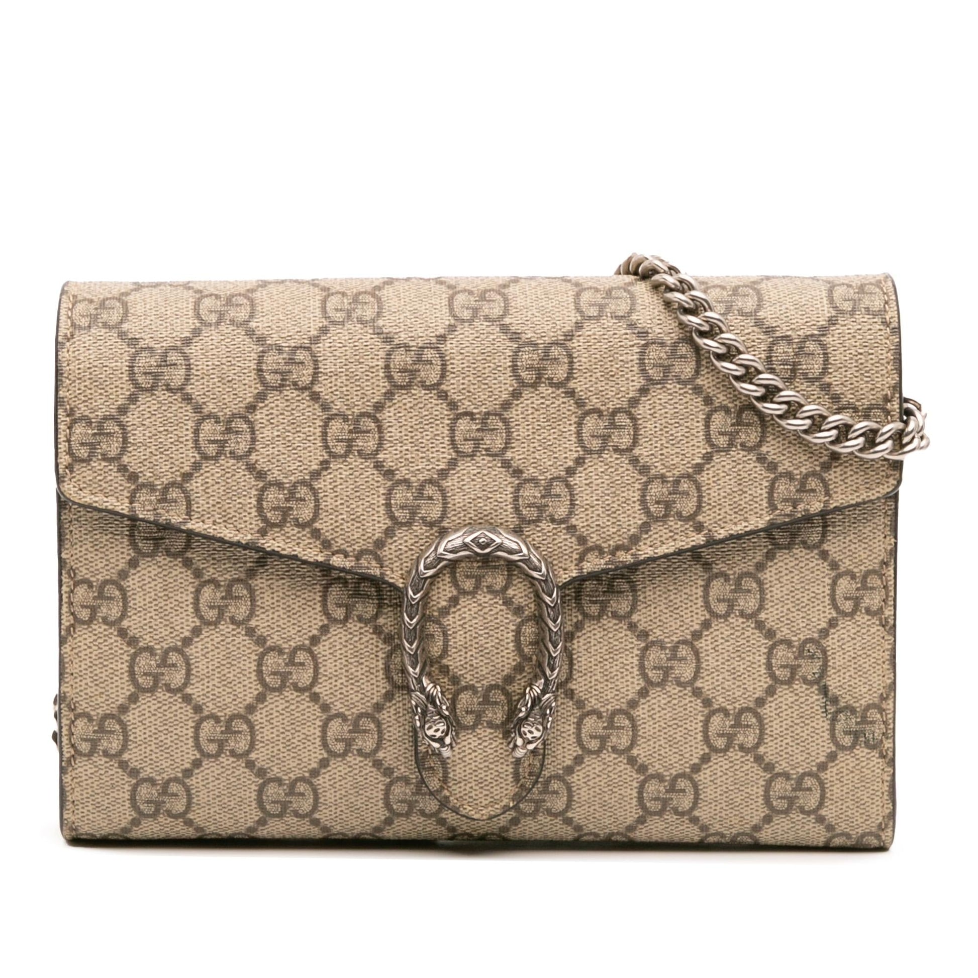 Gucci GG Supreme Dionysus Wallet Chain Crossbody Bag Wallet 3