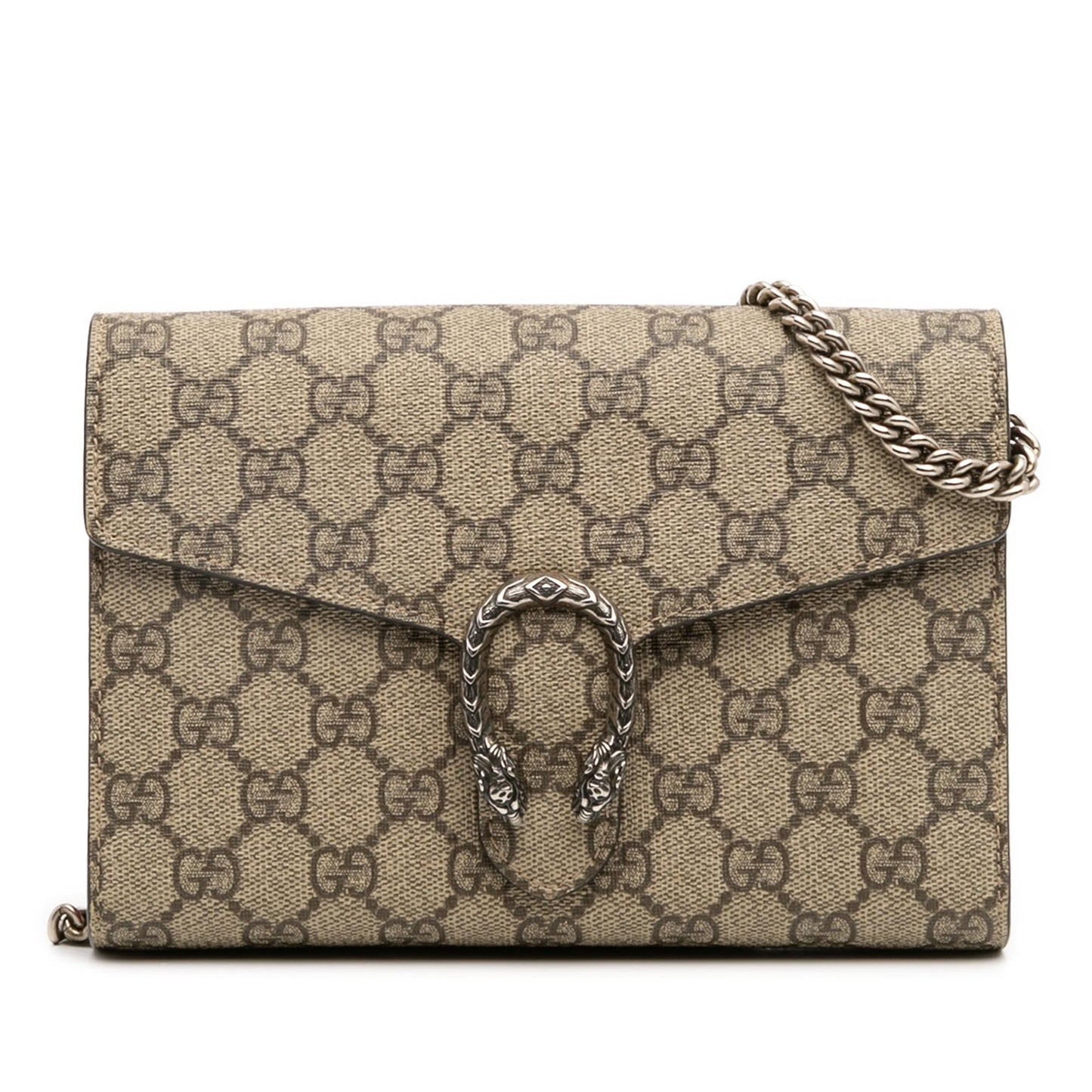 Gucci GG Supreme Dionysus Wallet Chain Crossbody Bag