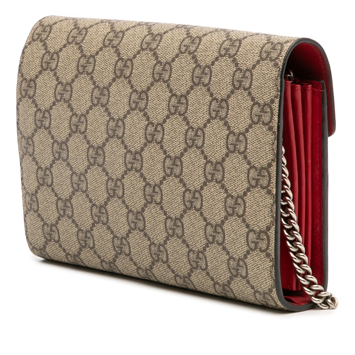 Gucci GG Supreme Dionysus Wallet Chain Crossbody Bag