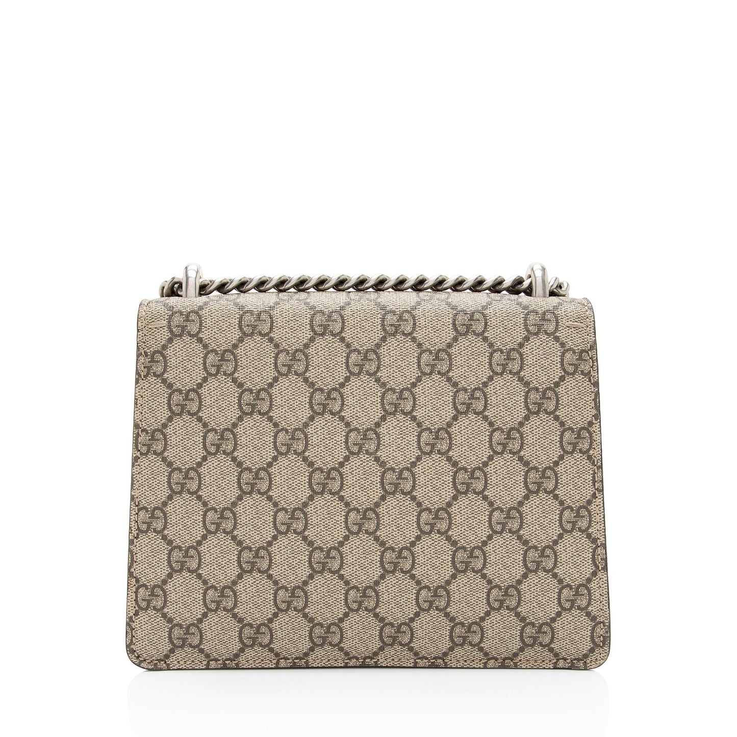 Gucci GG Supreme Dionysus SHF-iQtgdt Canvas Suede Brown Beige Crossbody Bag
