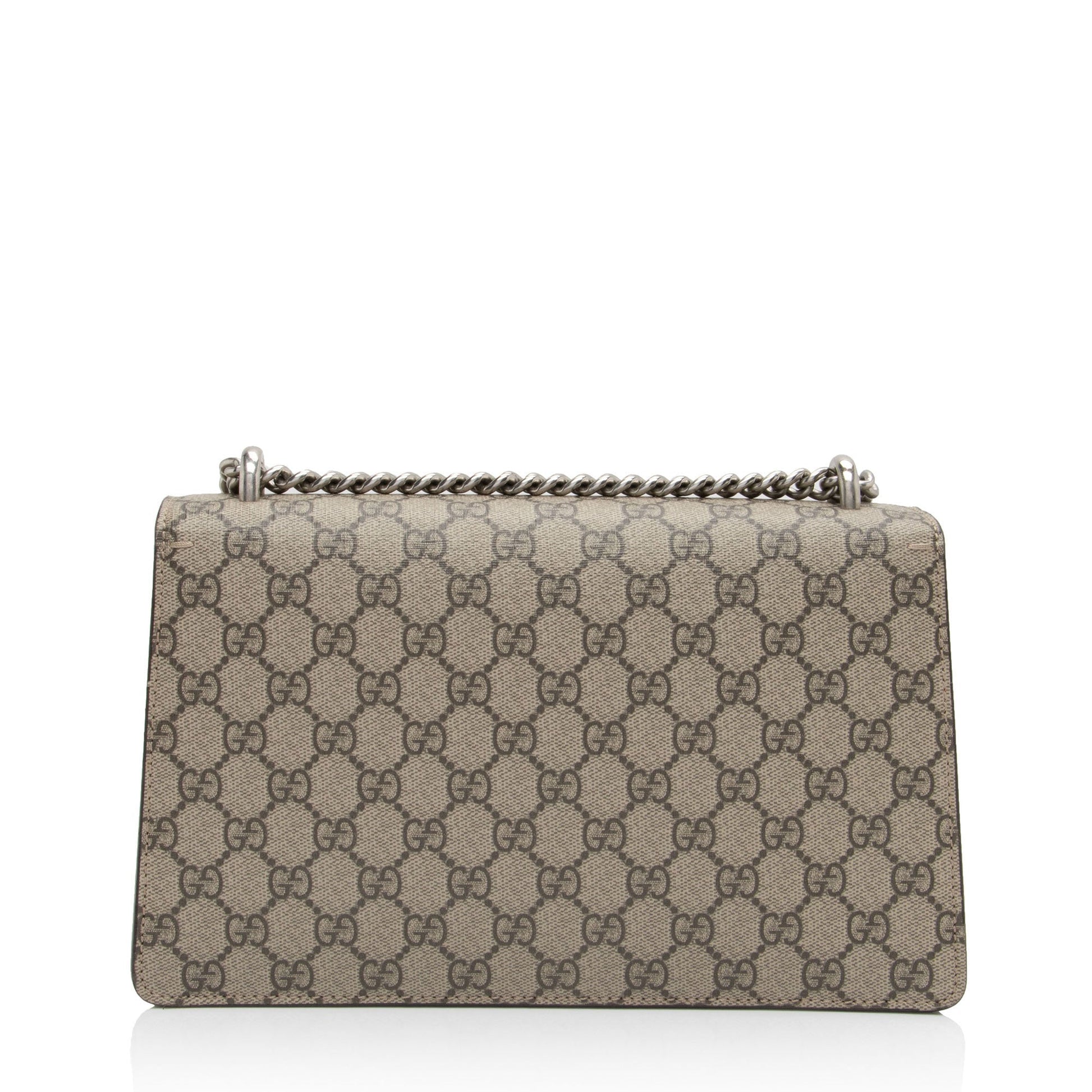 Gucci GG Supreme Dionysus SHF-uOVvgi Canvas Suede Beige Red Shoulder Bag