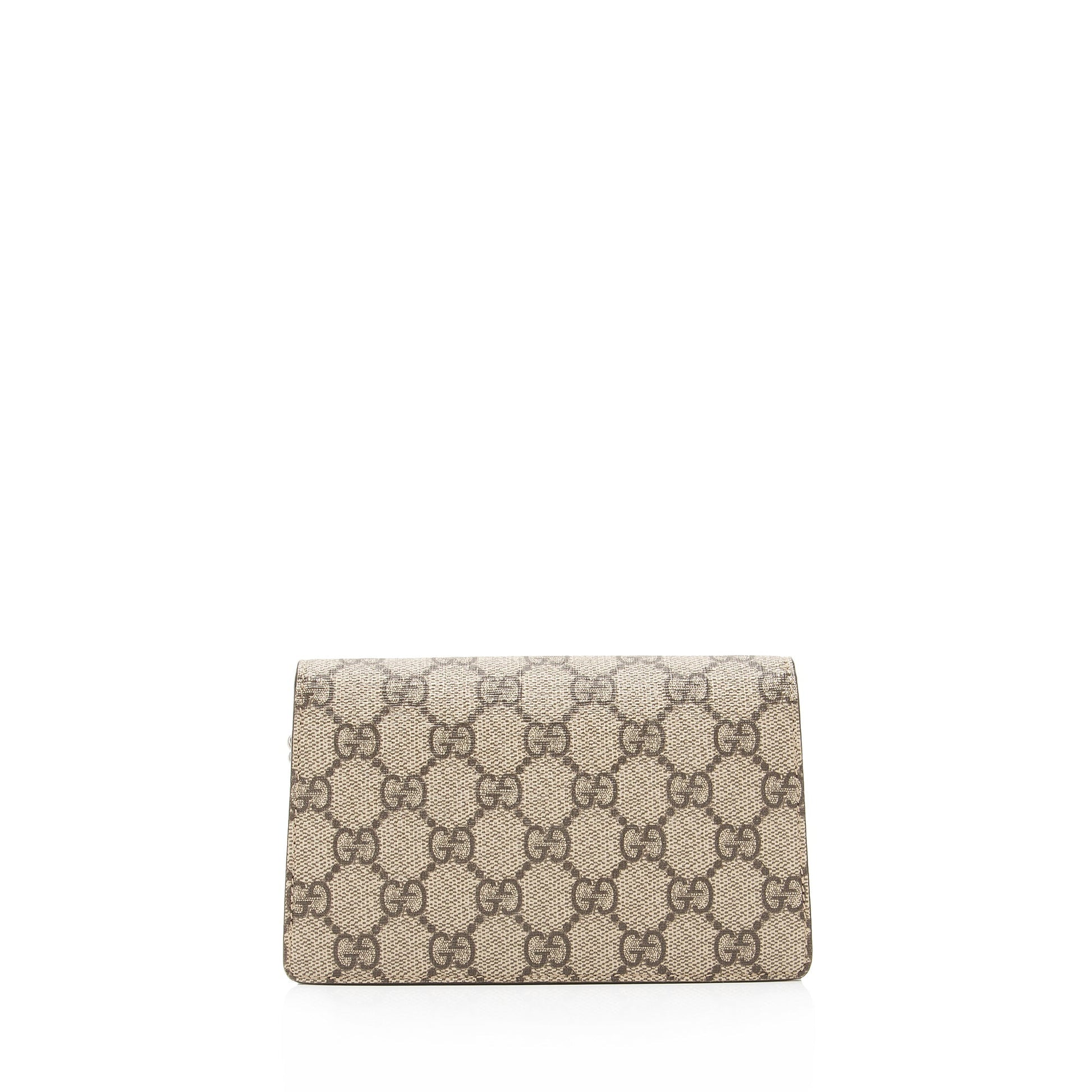 Gucci GG Supreme Dionysus Super SHF Canvas Suede Brown Mini Crossbody Bag