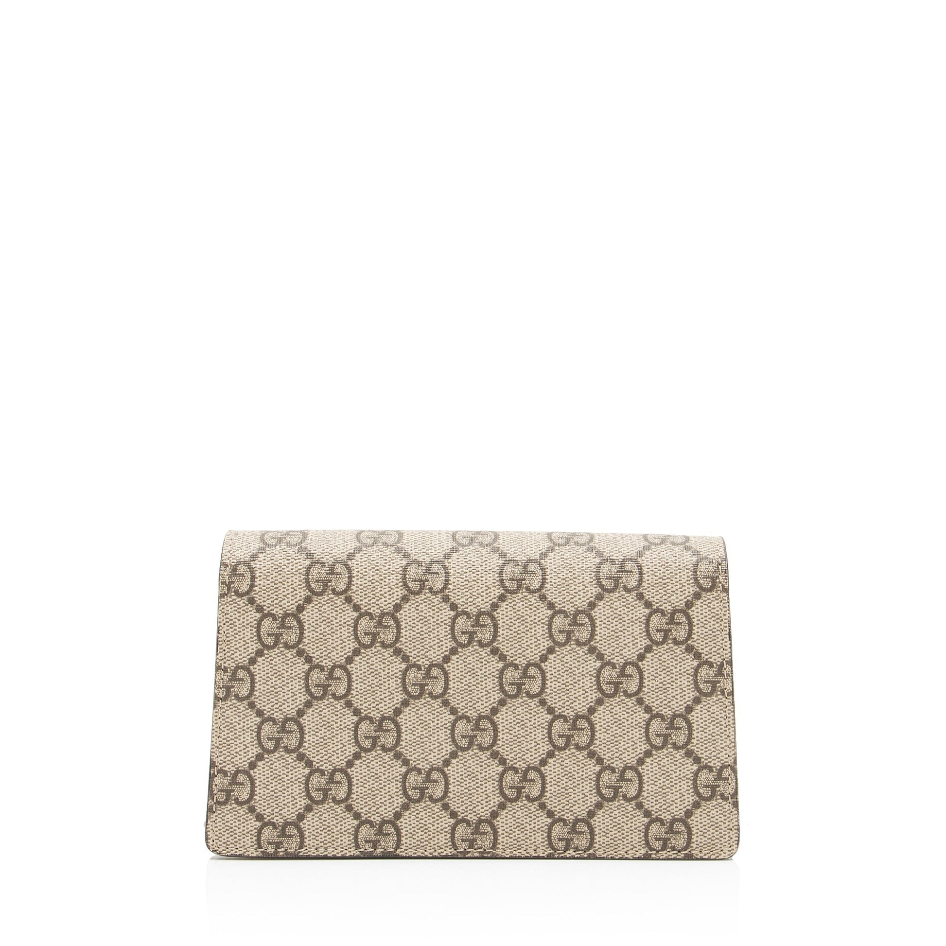 Gucci GG Supreme Dionysus Super SHF Canvas Suede Brown Beige Crossbody Bag Bag Shf