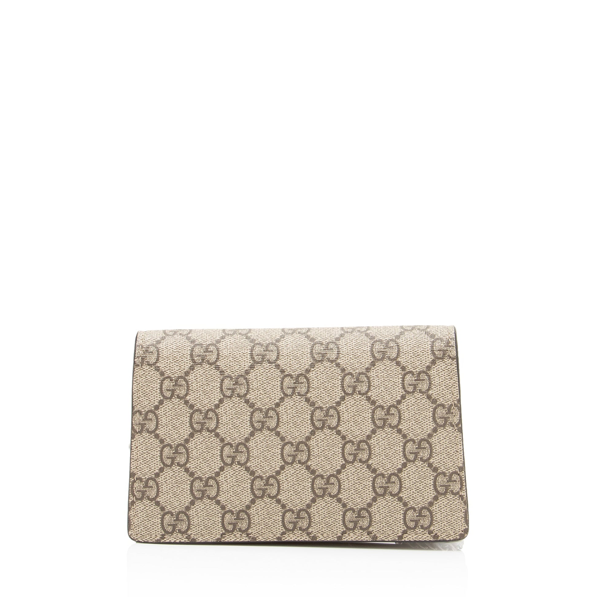 Gucci GG Supreme Dionysus Super SHF Canvas Suede Brown Beige Crossbody Bag