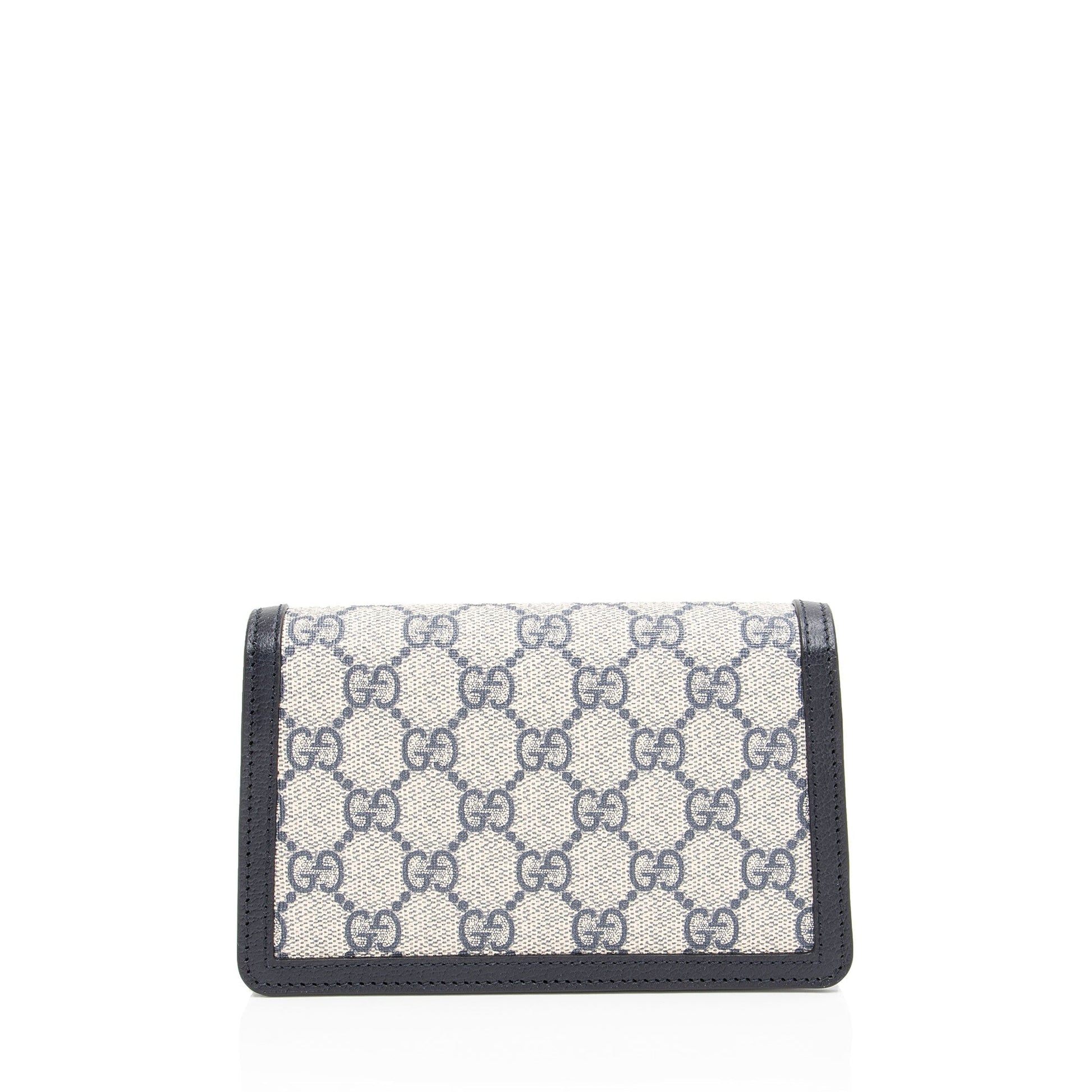 Gucci GG Supreme Dionysus Super SHF-2RwGm5 Leather Canvas Beige Blue Crossbody Bag