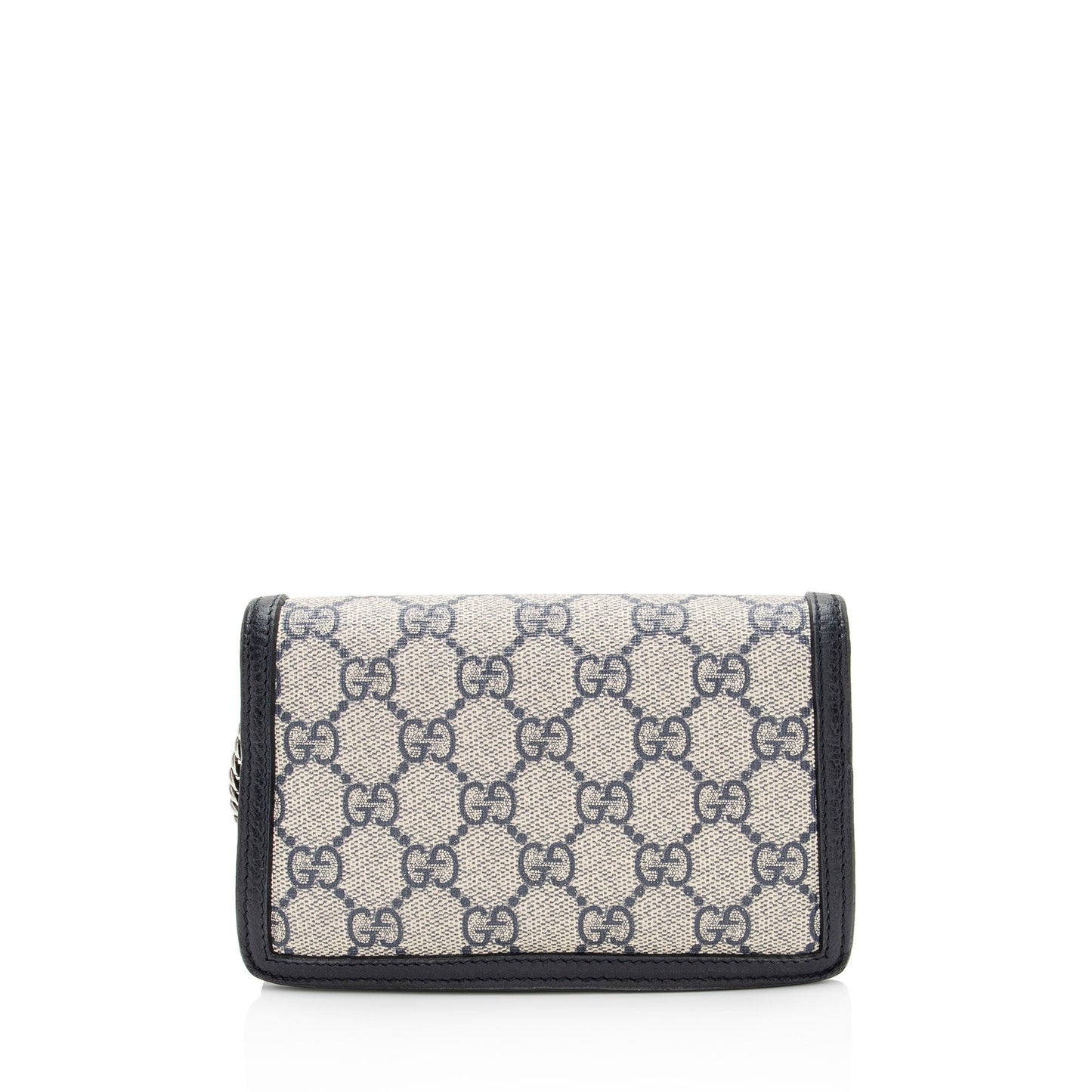 Gucci GG Supreme Dionysus Super Leather Canvas Beige Blue Crossbody Bag