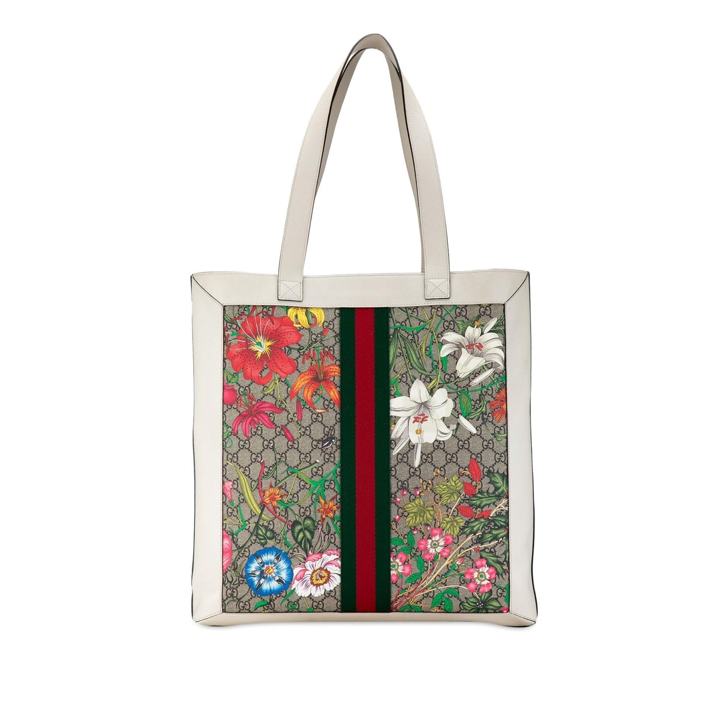 Gucci Supreme Flora Ophidia Tote Shg Bd4Pgs Tote Bag