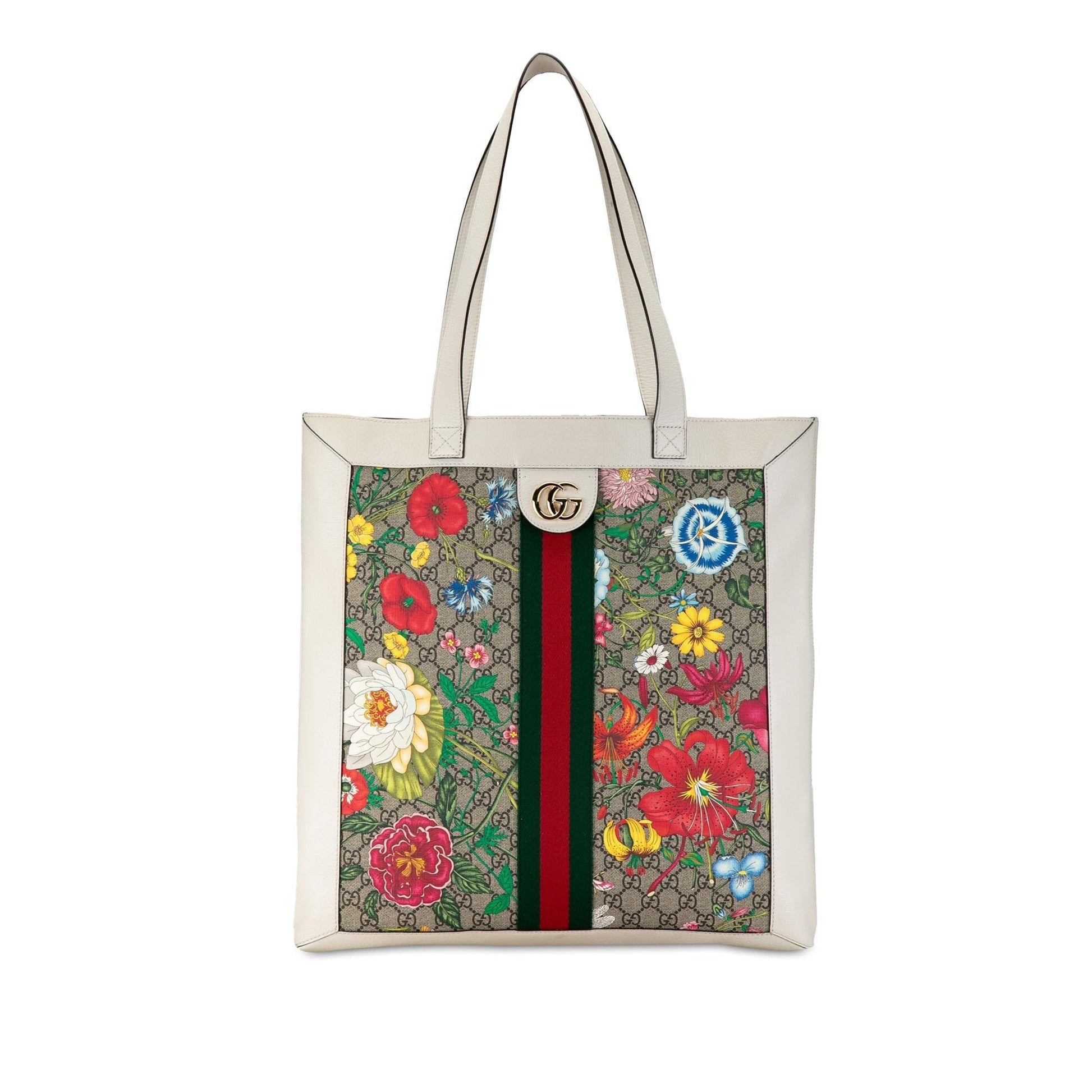 Gucci Supreme Flora Ophidia Tote Shg Bd4Pgs Tote Bag