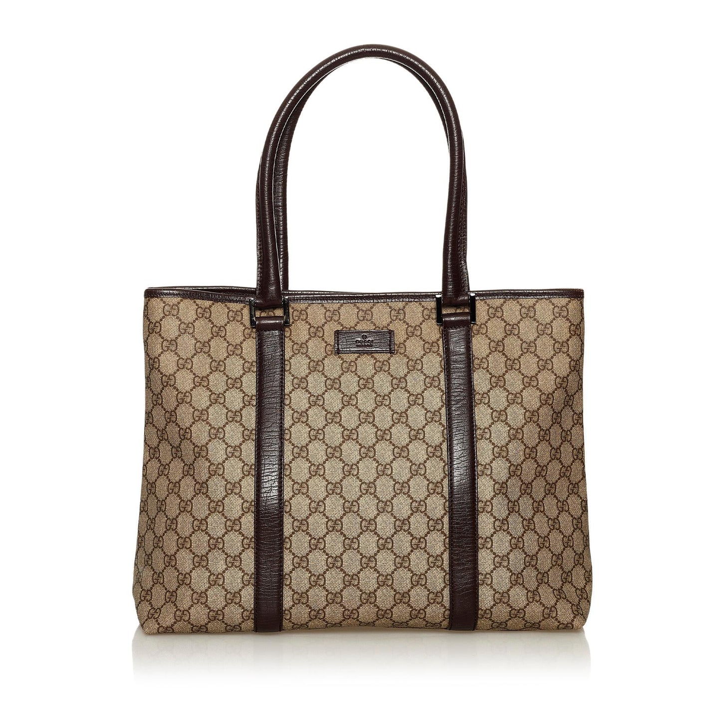 Gucci GG Supreme Joy SHG Canvas Black Grey Tote Bag