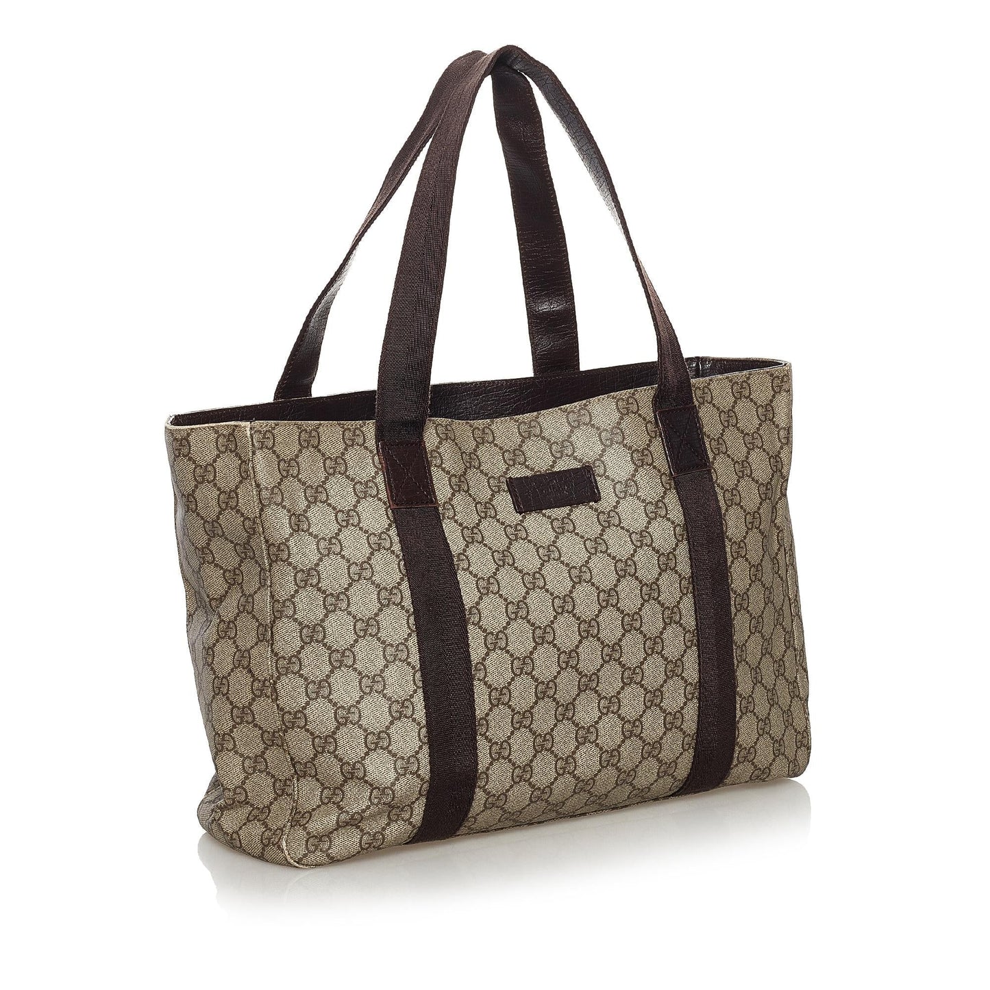 Gucci GG Supreme Joy SHG Canvas Brown Tote Bag Bag Shg