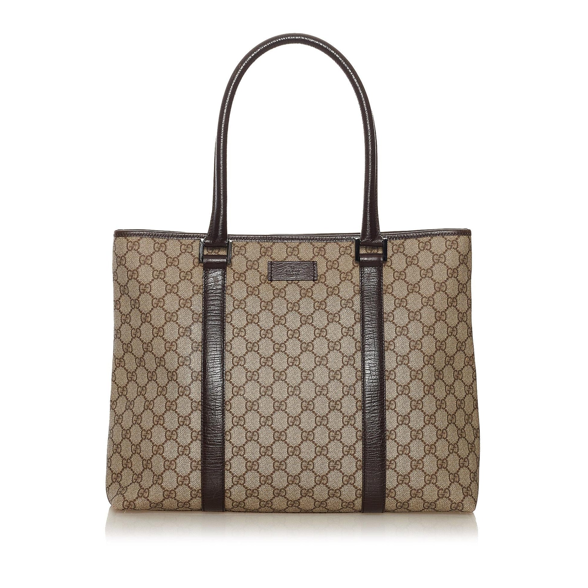 Gucci GG Supreme Joy SHG Brown Tote Bag