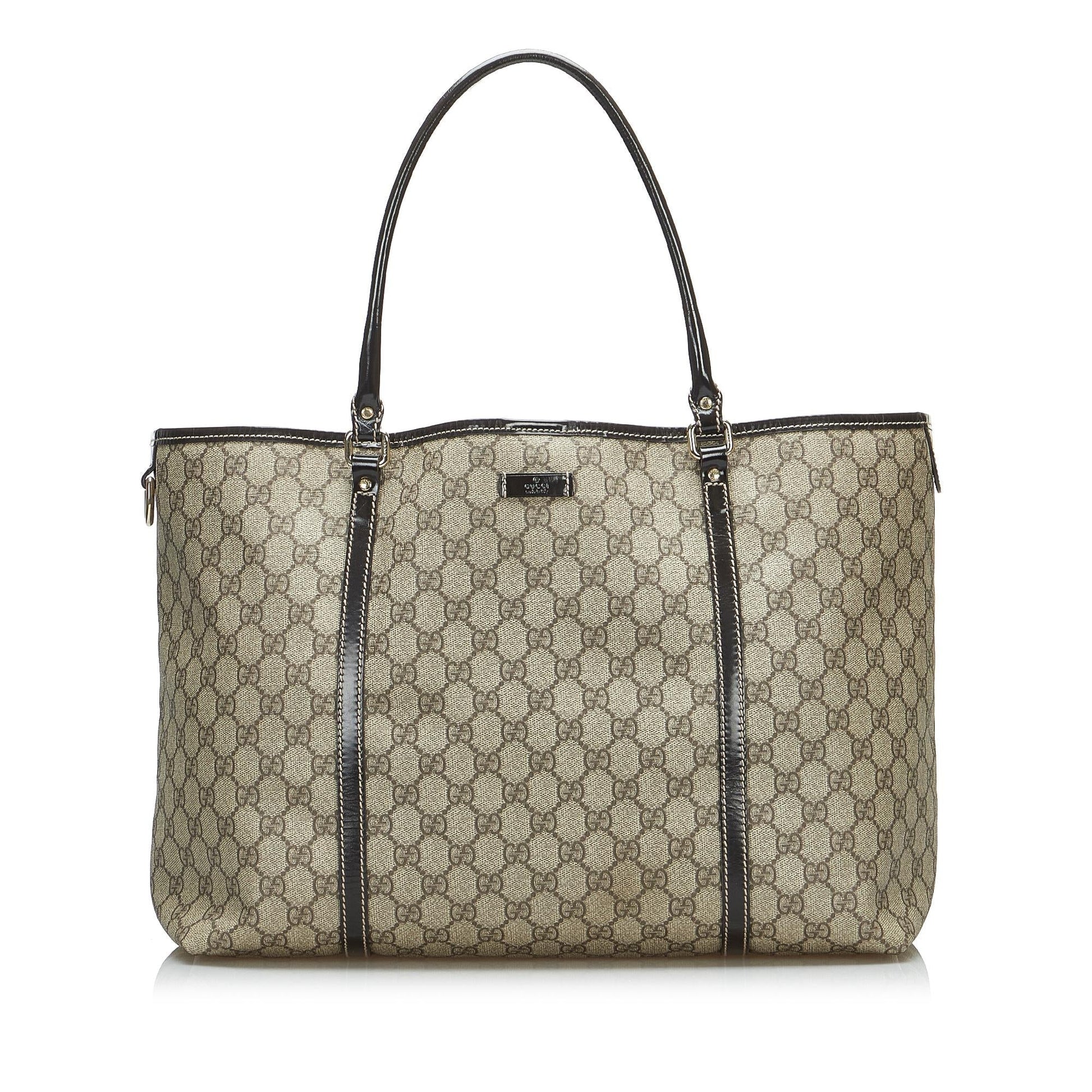 Gucci GG Supreme Joy SHG-Px26pp Canvas Brown Tote Bag