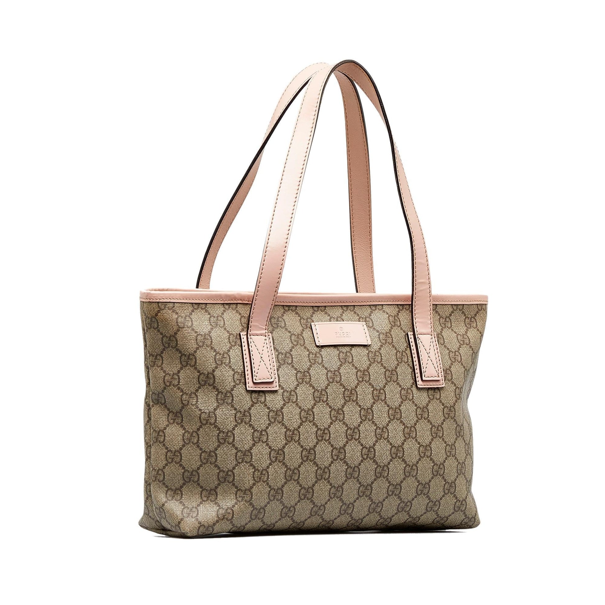 Gucci GG Supreme Joy SHG-ZWeufE Canvas Brown Tote Bag