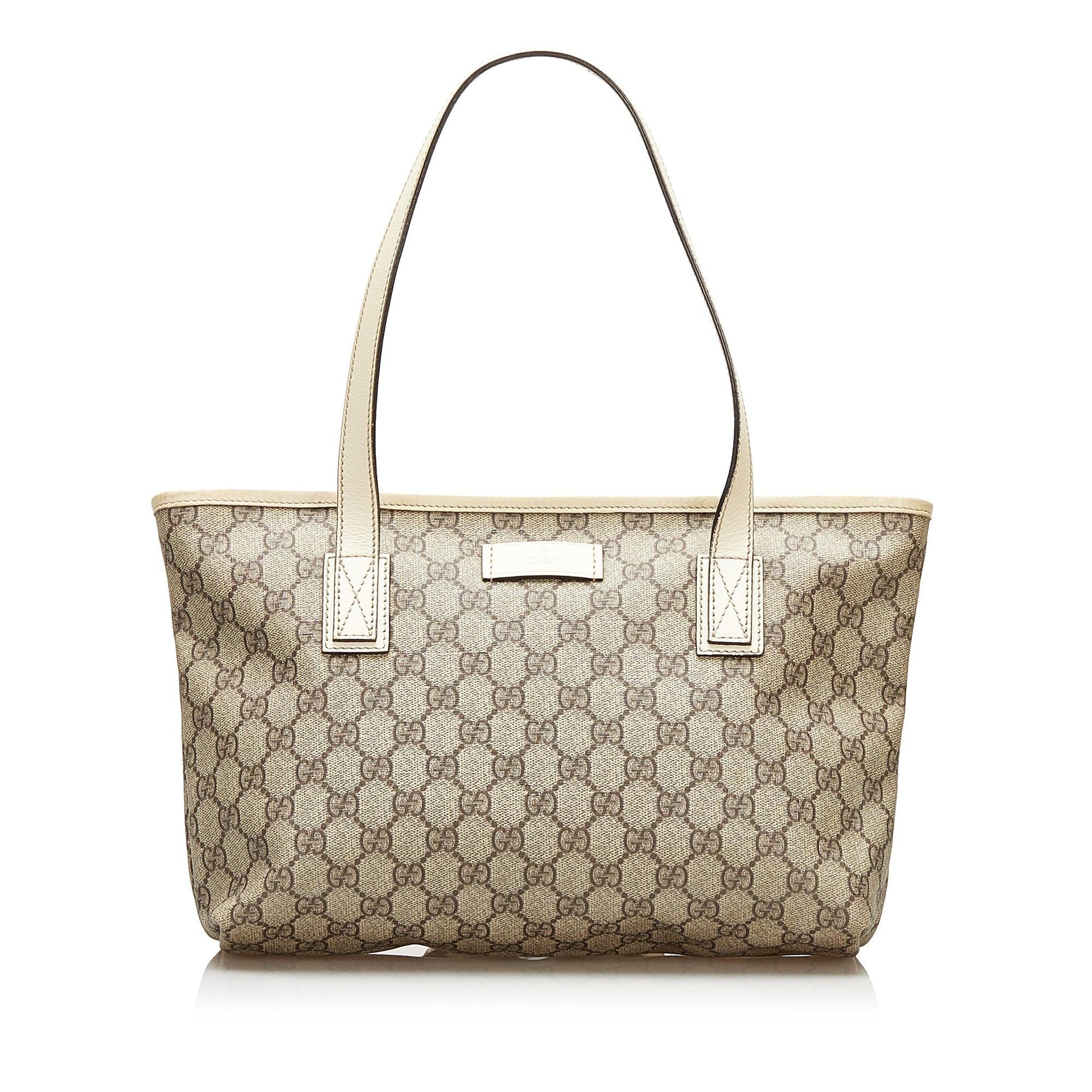 Gucci GG Supreme Joy SHG Canvas Brown Small Tote Bag Small Shg
