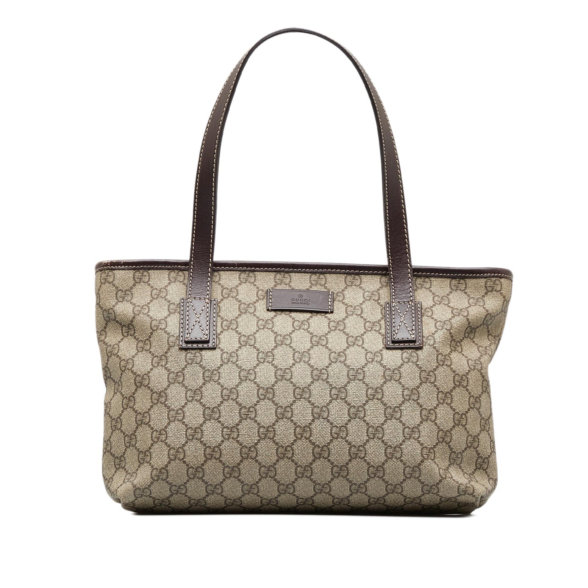 Gucci GG Supreme Joy SHG-ddX0Ja Canvas Brown Tote Bag