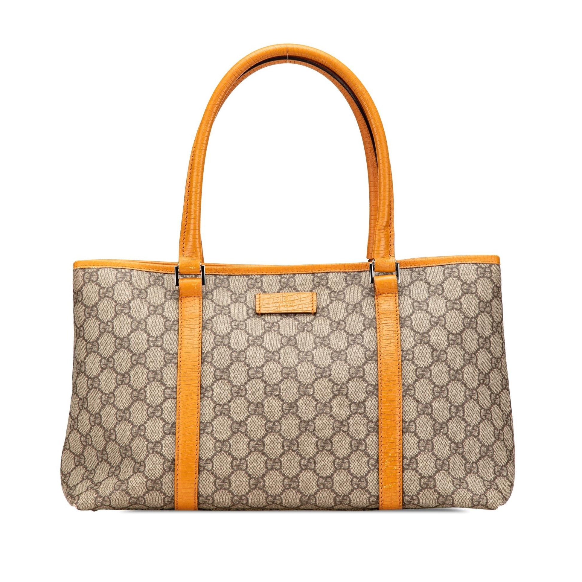 Gucci GG Supreme Joy Canvas Brown Tote Bag Tote 2