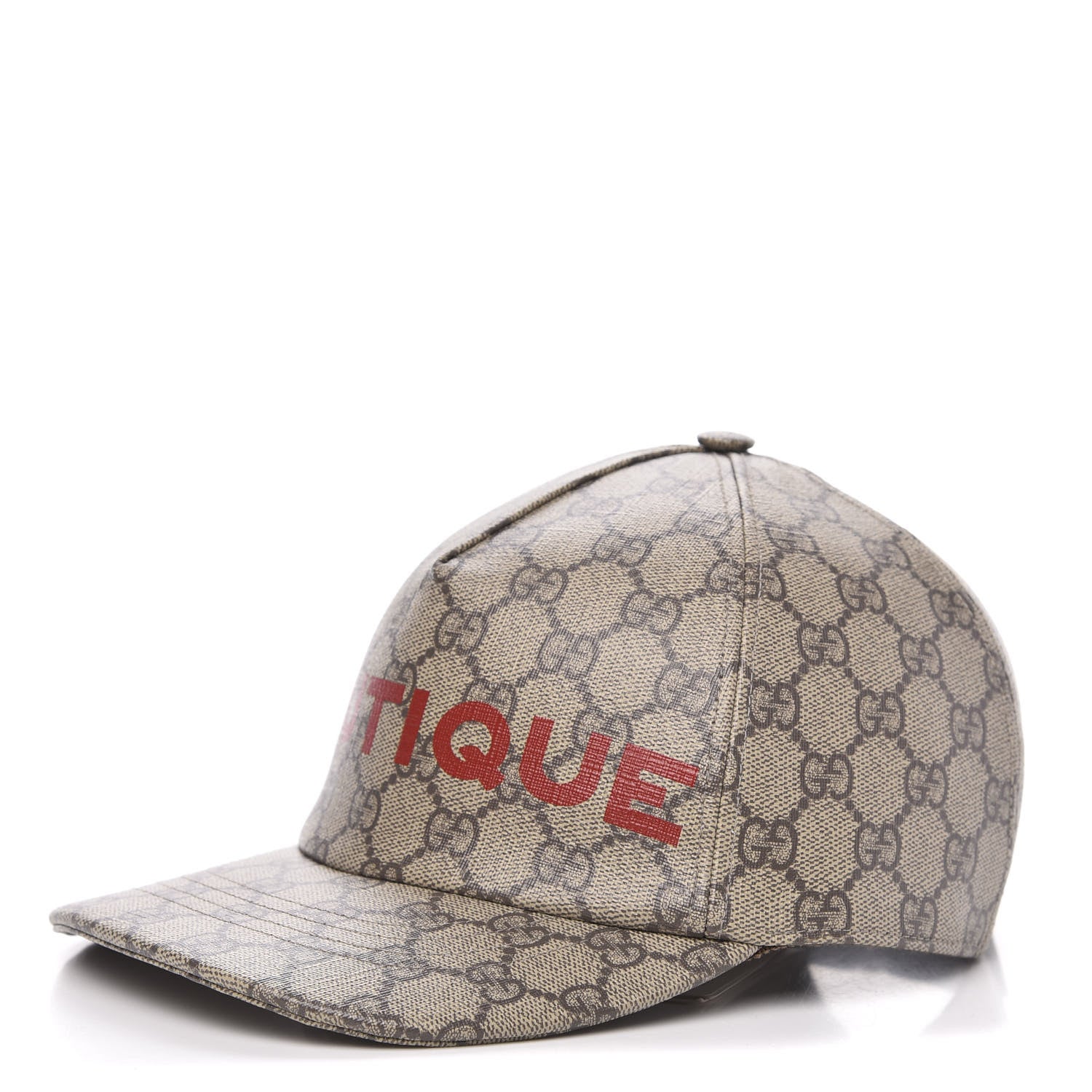 Gucci GG Supreme Boutique Print Baseball Monogram Hat