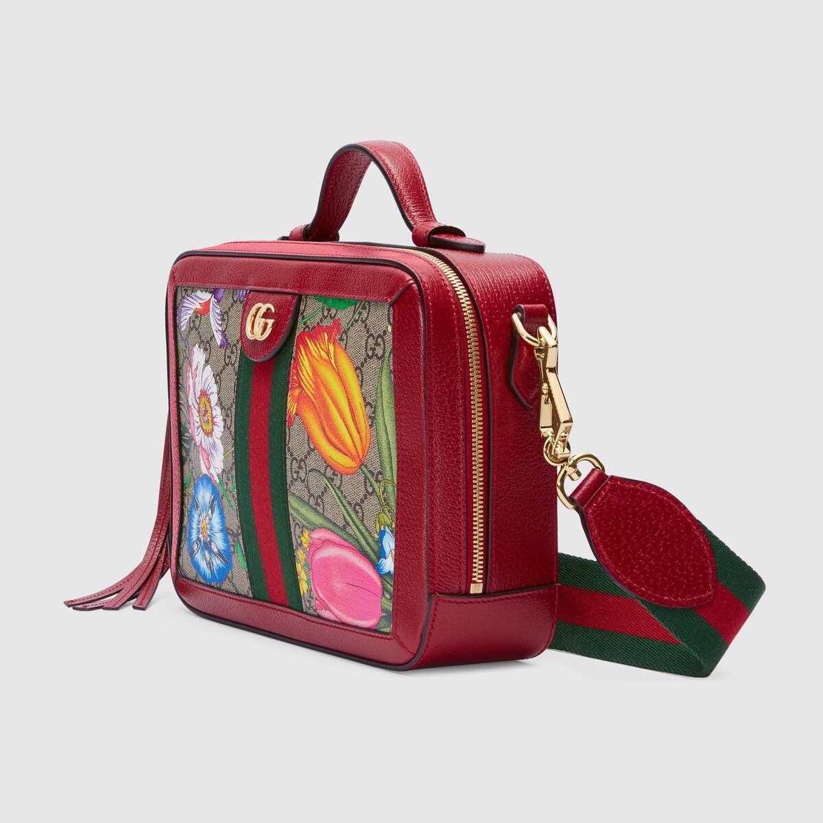 Gucci Ophidia GG Flora Small Shoulder Bag
