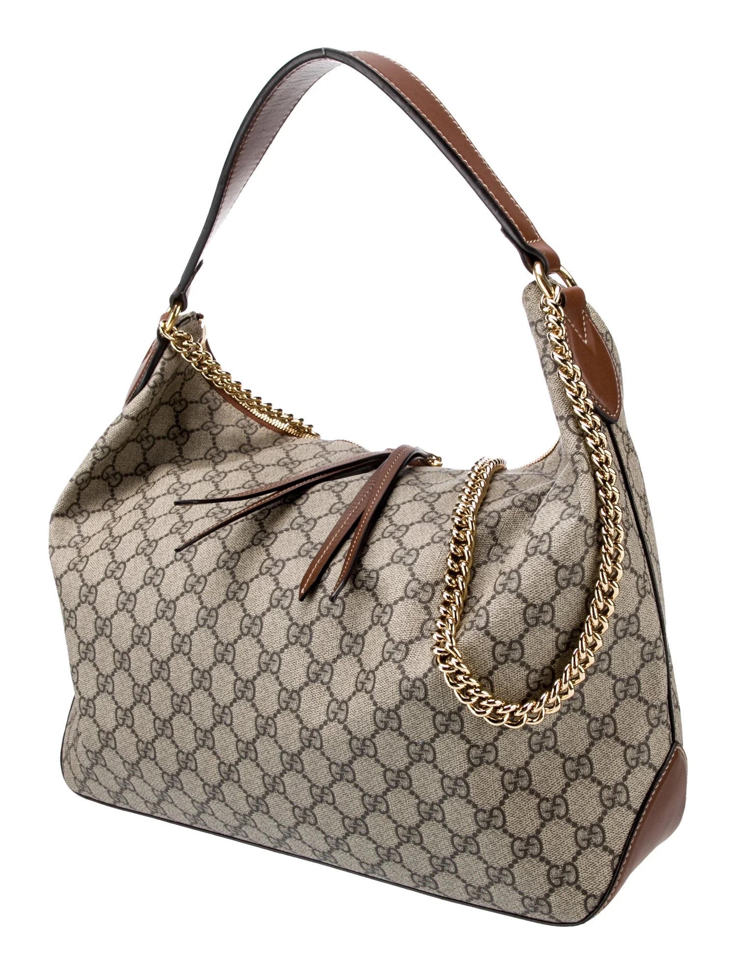 Gucci GG SUPREME LINEA Monogram Shoulder Bag