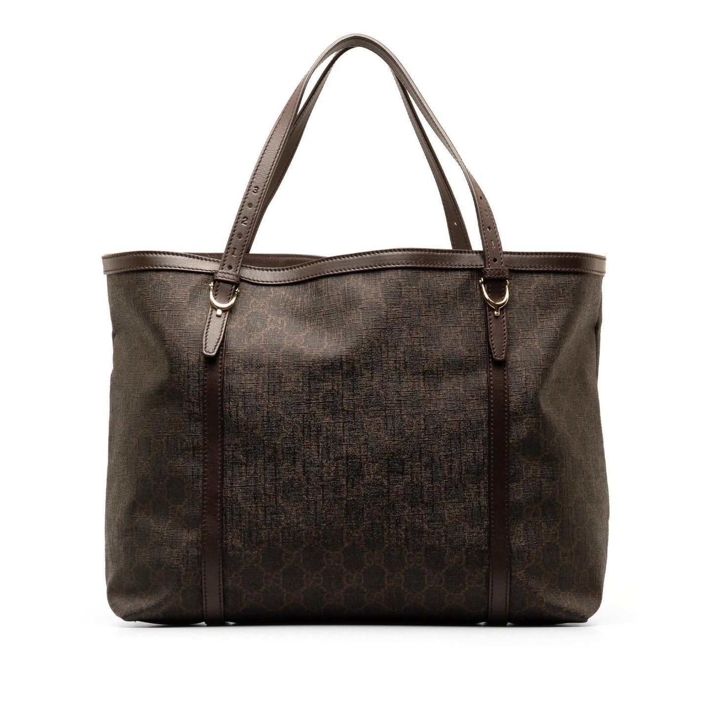 Gucci GG Supreme Nice SHG-NqcTCo Canvas Brown Tote Bag